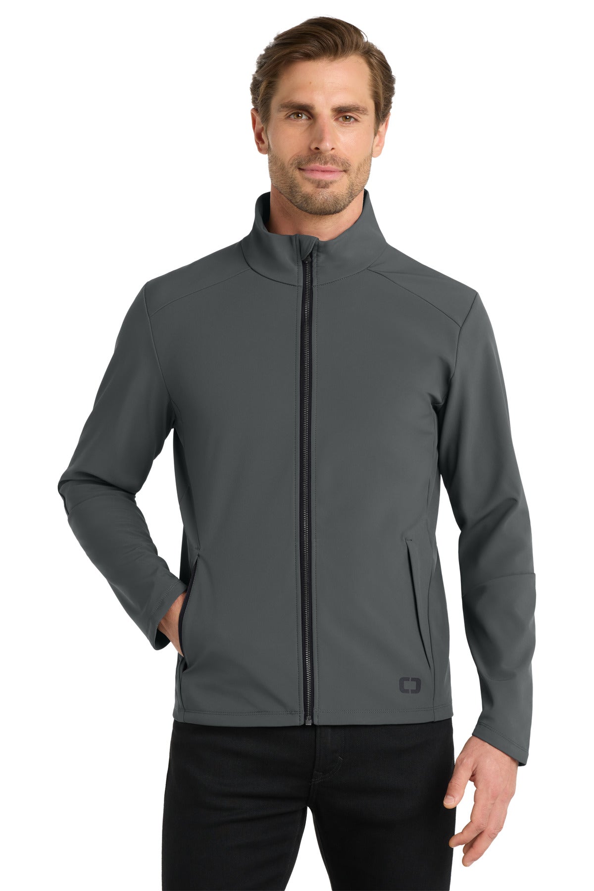 Custom Embroidered or DTF Print on OGIO ® Commuter Full-Zip Soft Shell OG755