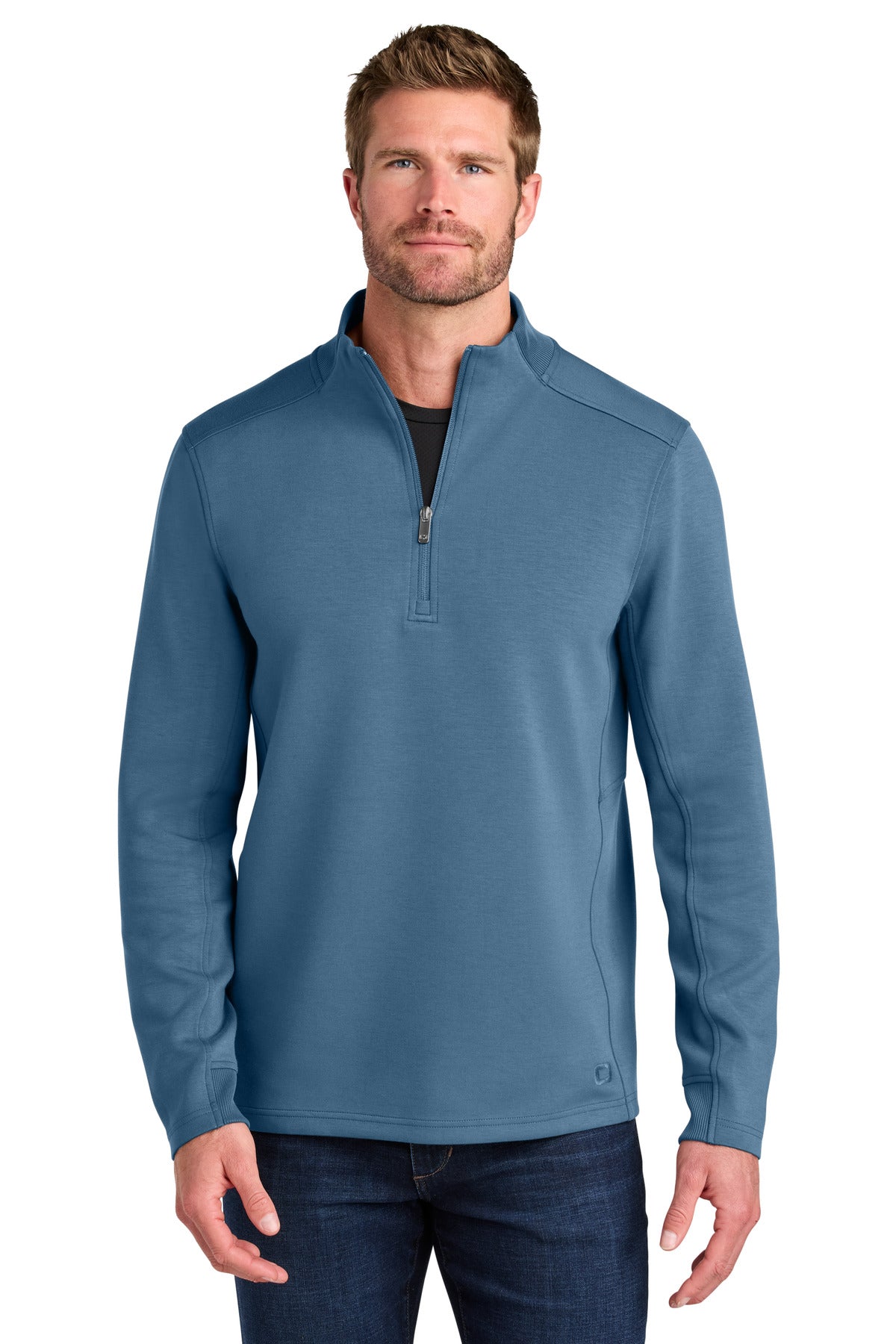 Custom Embroidered or DTF Print on OGIO ® Transcend 1/4-Zip OG861