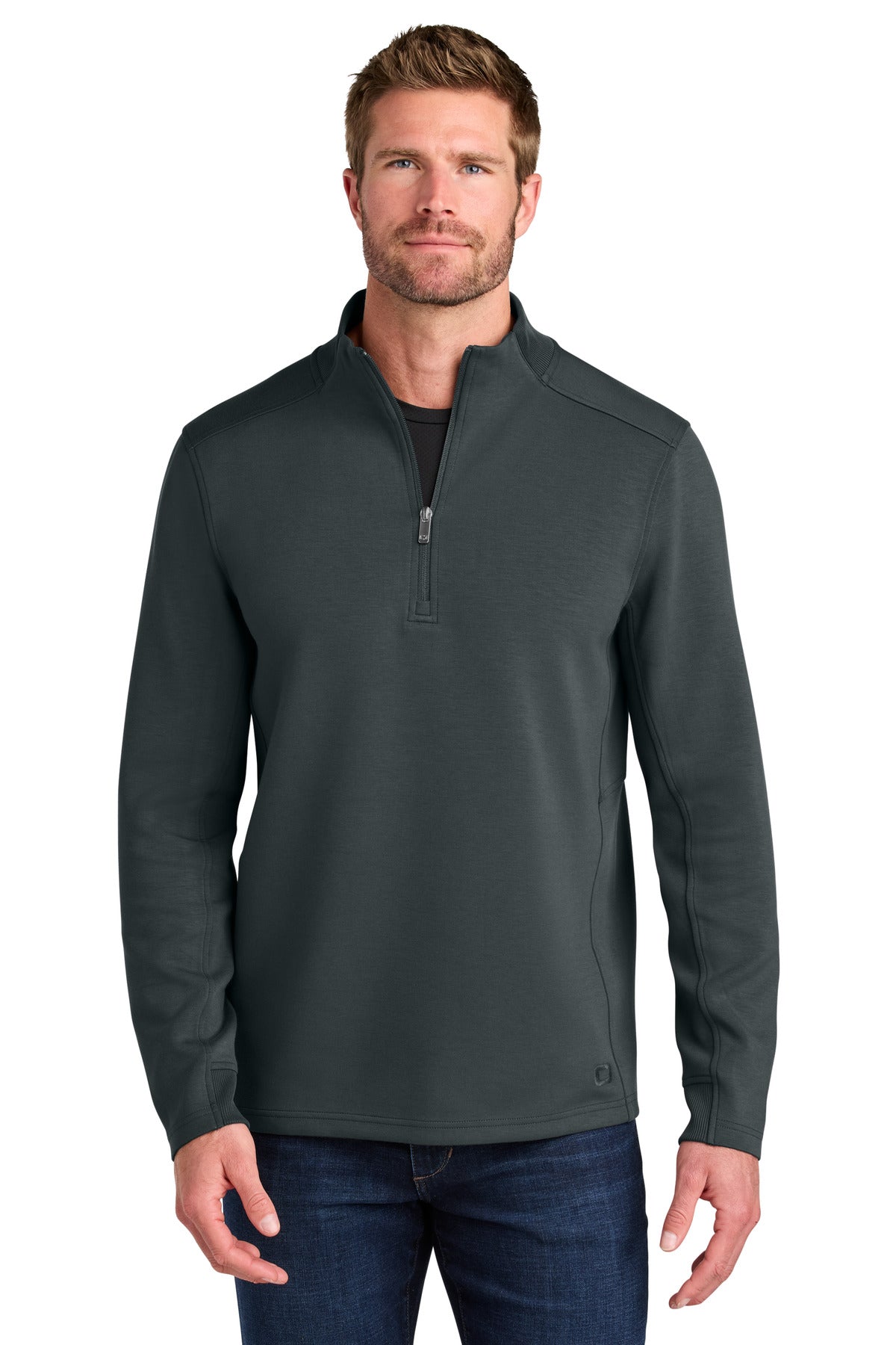 Custom Embroidered or DTF Print on OGIO ® Transcend 1/4-Zip OG861