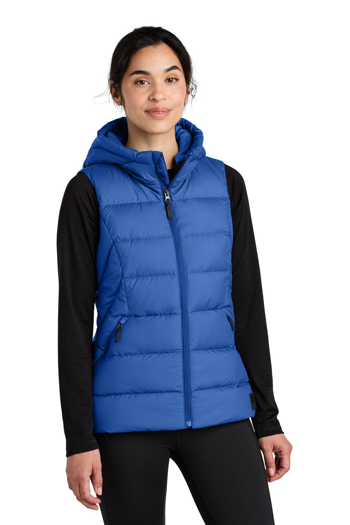 Custom Embroidery or DTF Print - LIMITED EDITION Outdoor Research ® Women's Coldsnap Hooded Down Vest OR322218