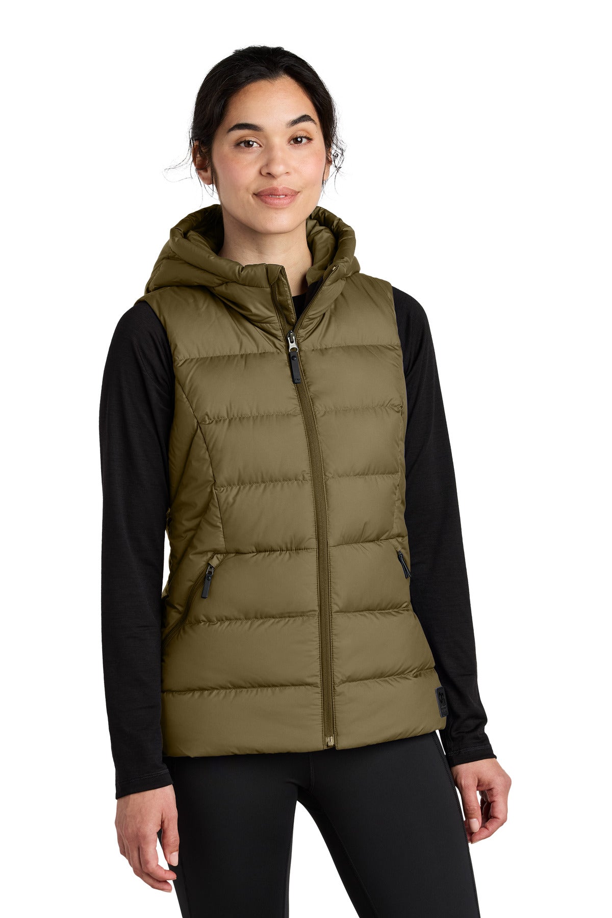 Custom Embroidery or DTF Print - LIMITED EDITION Outdoor Research ® Women's Coldsnap Hooded Down Vest OR322218