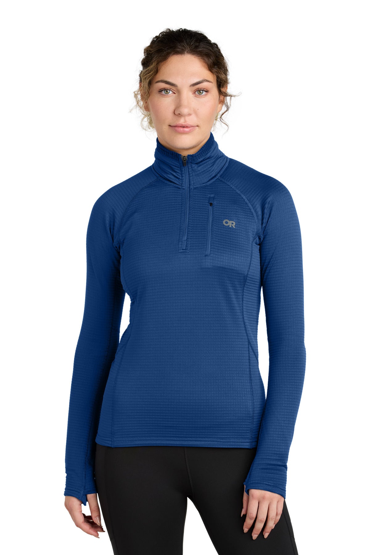 Custom Embroidery or DTF Print - LIMITED EDITION Outdoor Research ® Women's Tech Grid 1/4-Zip Fleece OR322263
