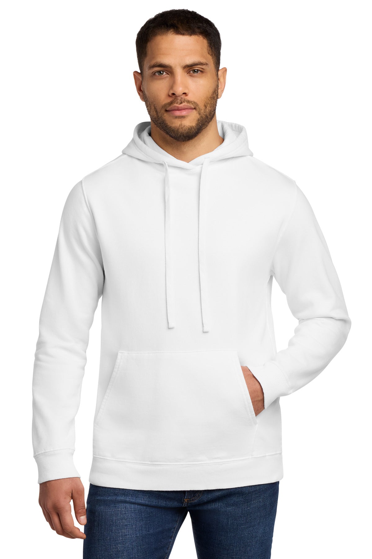 Custom Embroidery or DTF Print - Port & Co ® Beach Wash ® Garment-Dyed Pullover Hooded Sweatshirt. PC098H