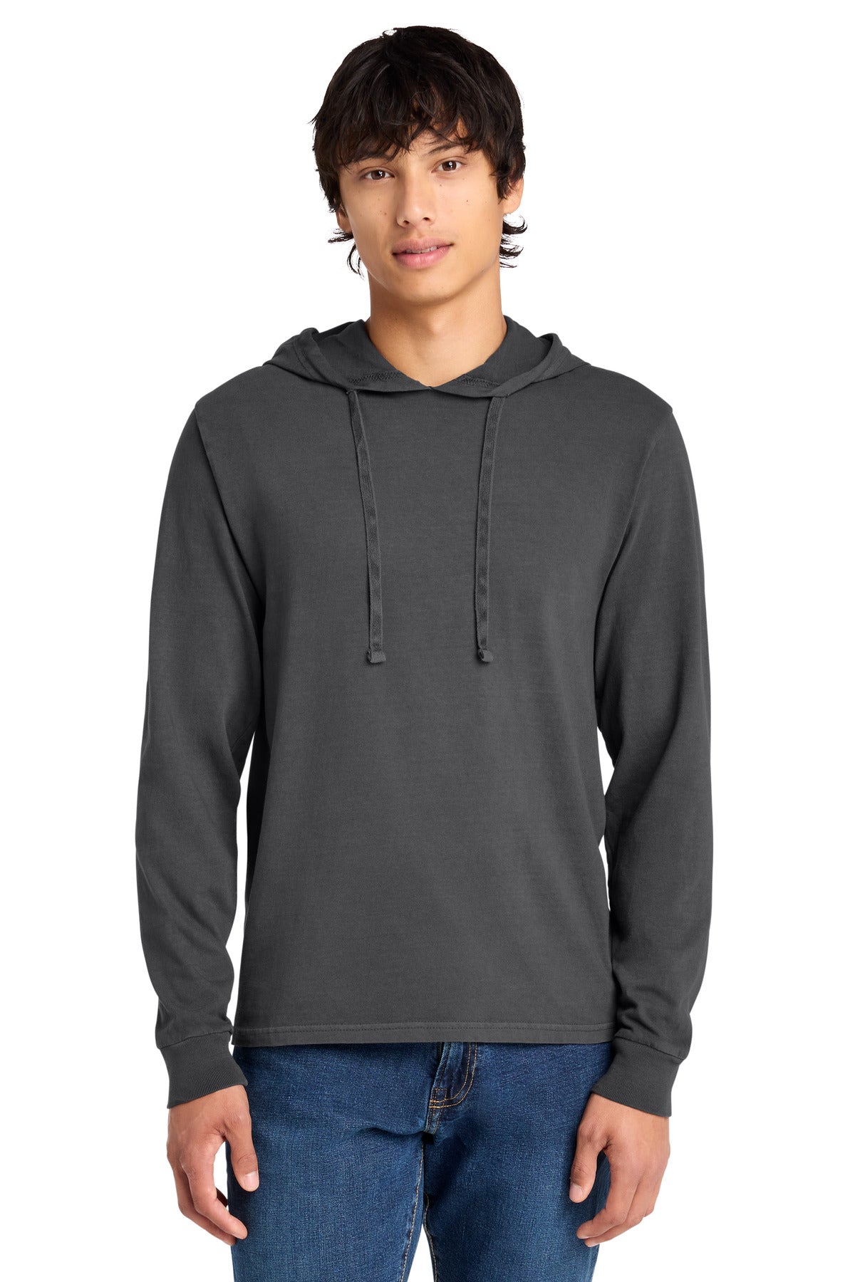 Custom Embroidery or DTF Print - Port & Co ® Beach Wash ® Garment-Dyed Pullover Hooded Tee PC099H