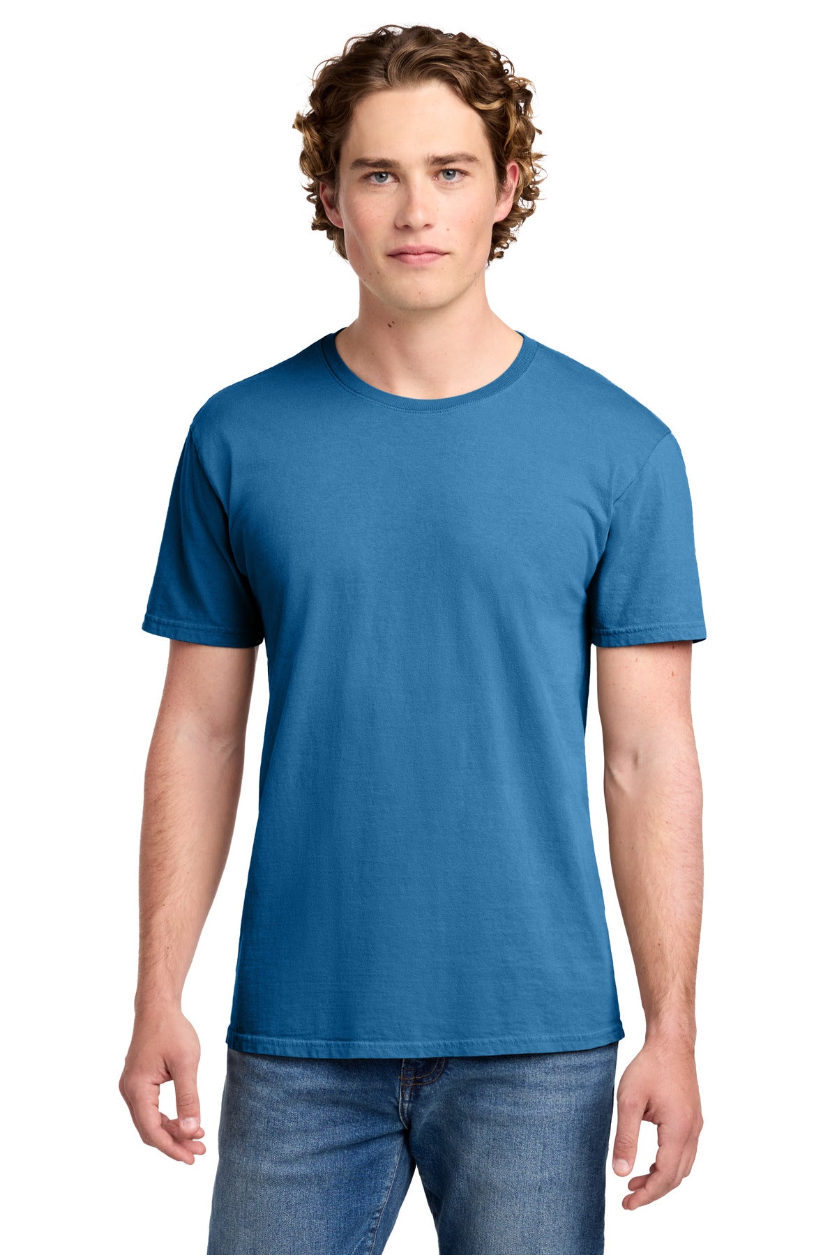 Custom Embroidery or DTF Print - Port & Co ® Beach Wash ® Garment-Dyed Tee. PC099