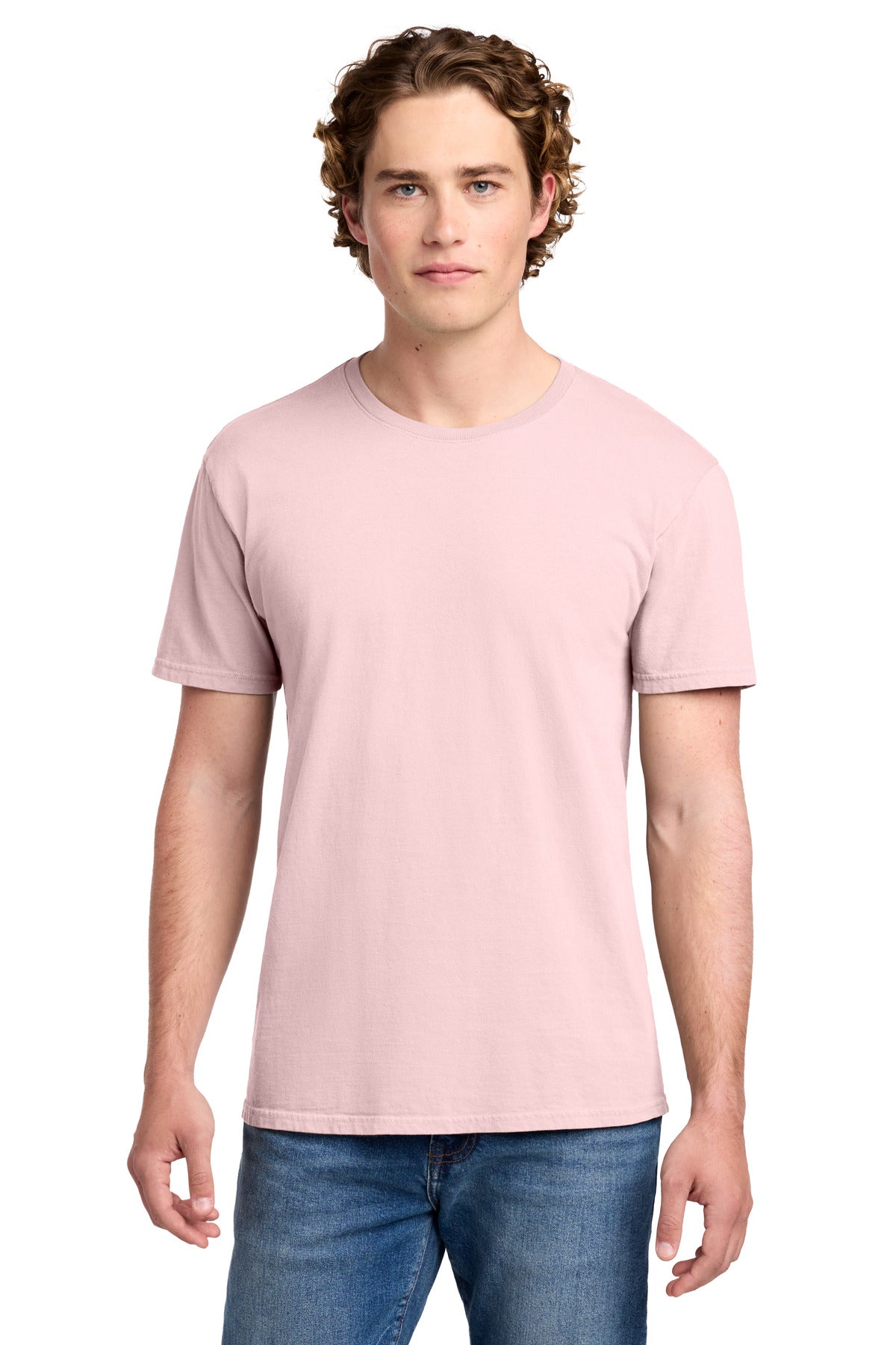 Custom Embroidery or DTF Print - Port & Co ® Beach Wash ® Garment-Dyed Tee. PC099