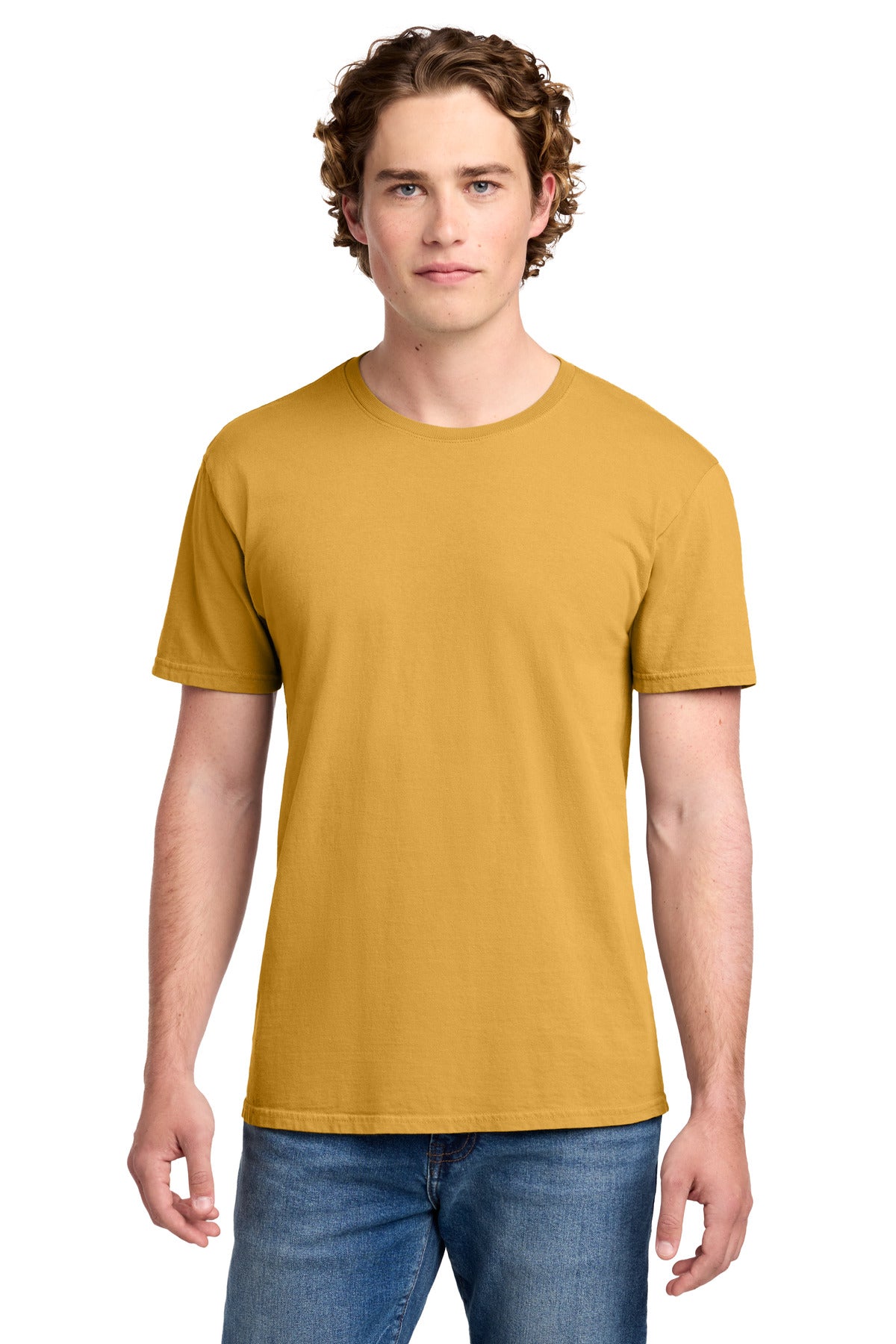 Custom Embroidery or DTF Print - Port & Co ® Beach Wash ® Garment-Dyed Tee. PC099