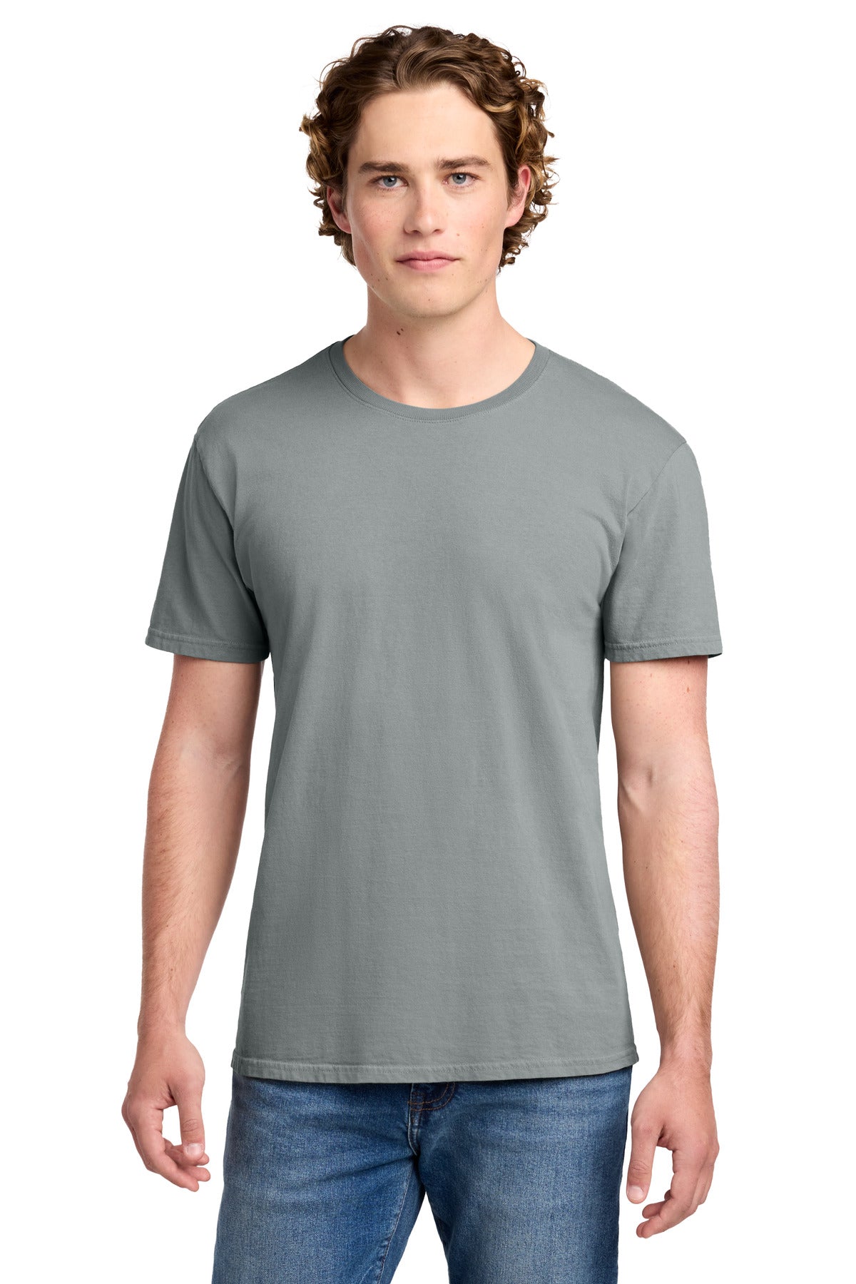 Custom Embroidery or DTF Print - Port & Co ® Beach Wash ® Garment-Dyed Tee. PC099