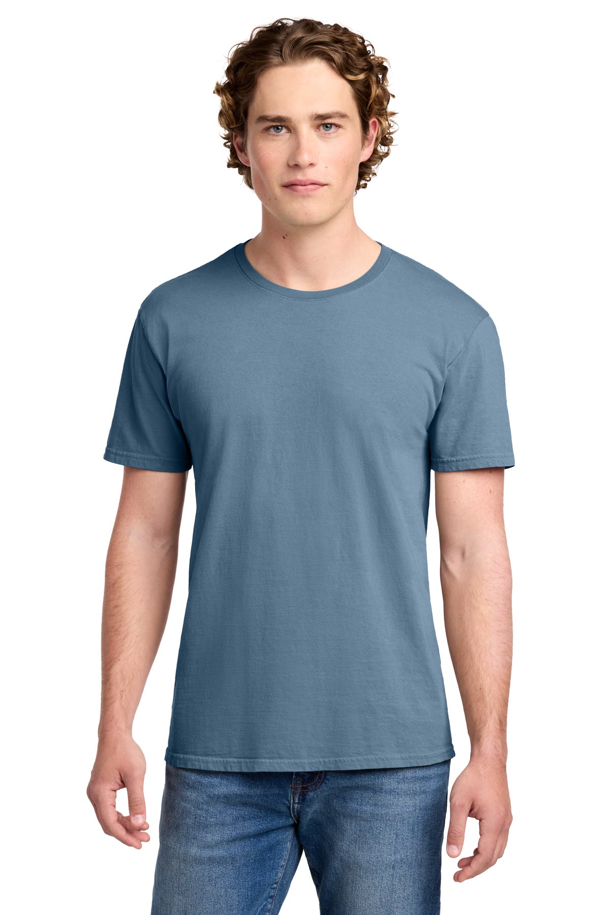 Custom Embroidery or DTF Print - Port & Co ® Beach Wash ® Garment-Dyed Tee. PC099
