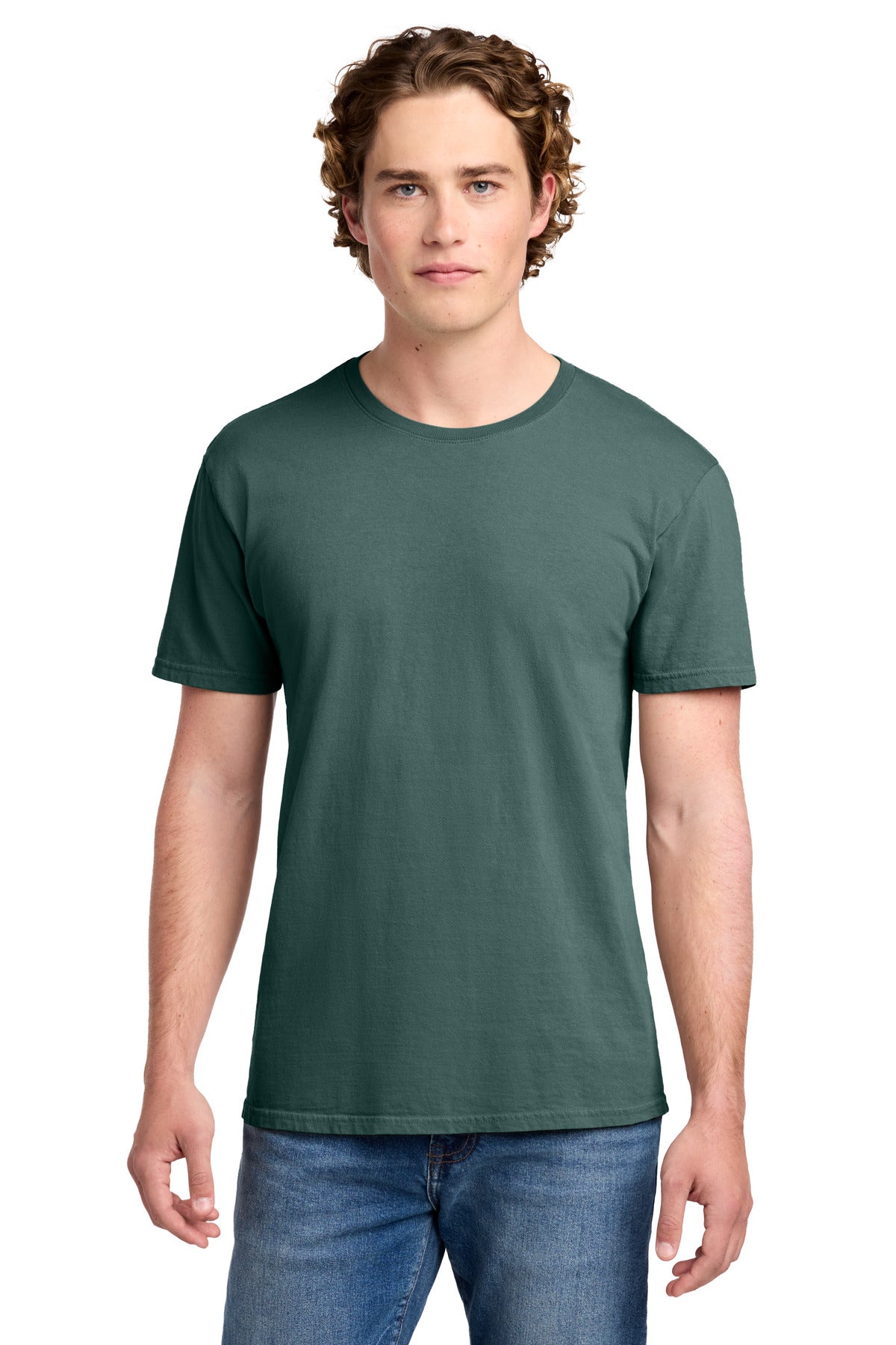 Custom Embroidery or DTF Print - Port & Co ® Beach Wash ® Garment-Dyed Tee. PC099