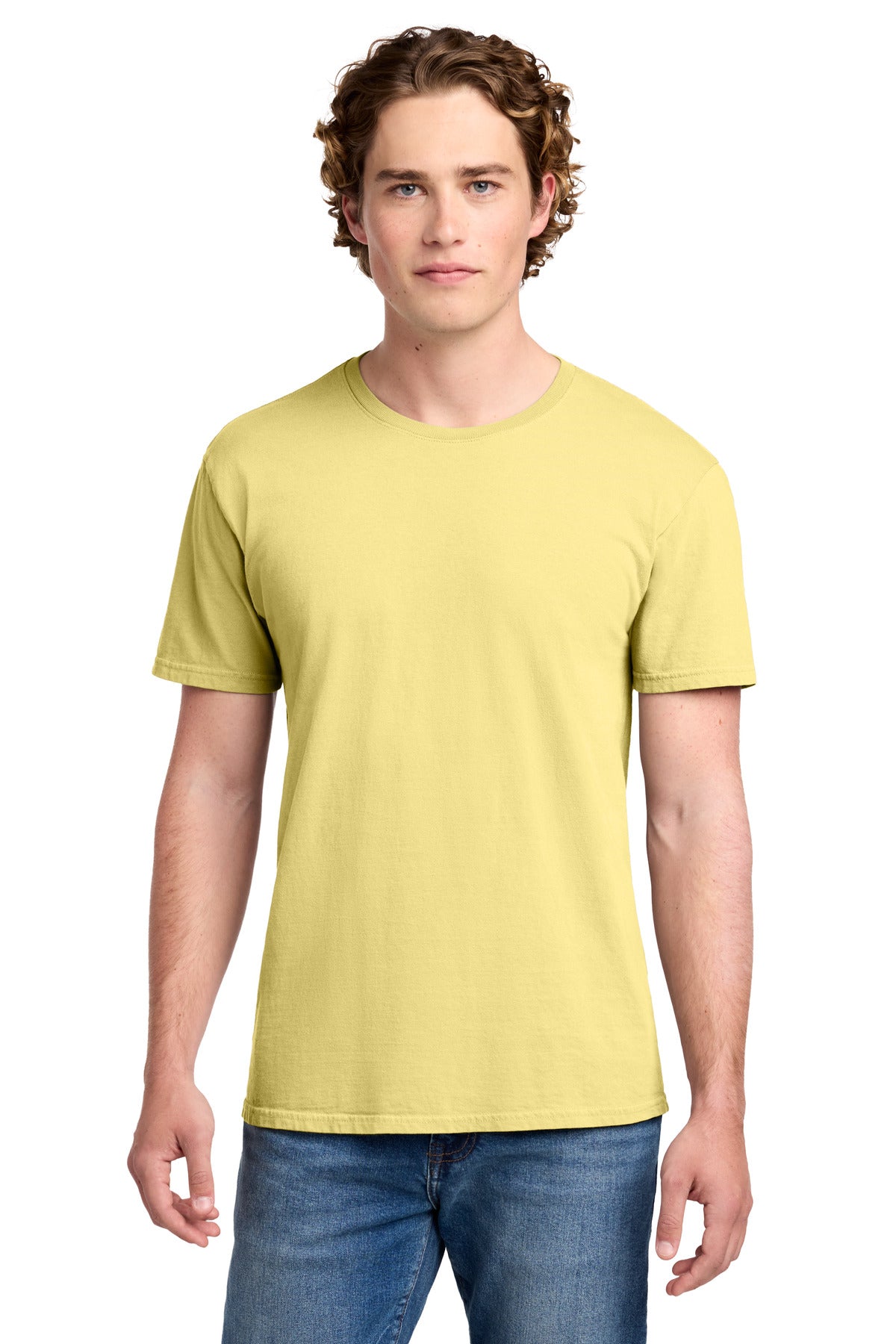 Custom Embroidery or DTF Print - Port & Co ® Beach Wash ® Garment-Dyed Tee. PC099