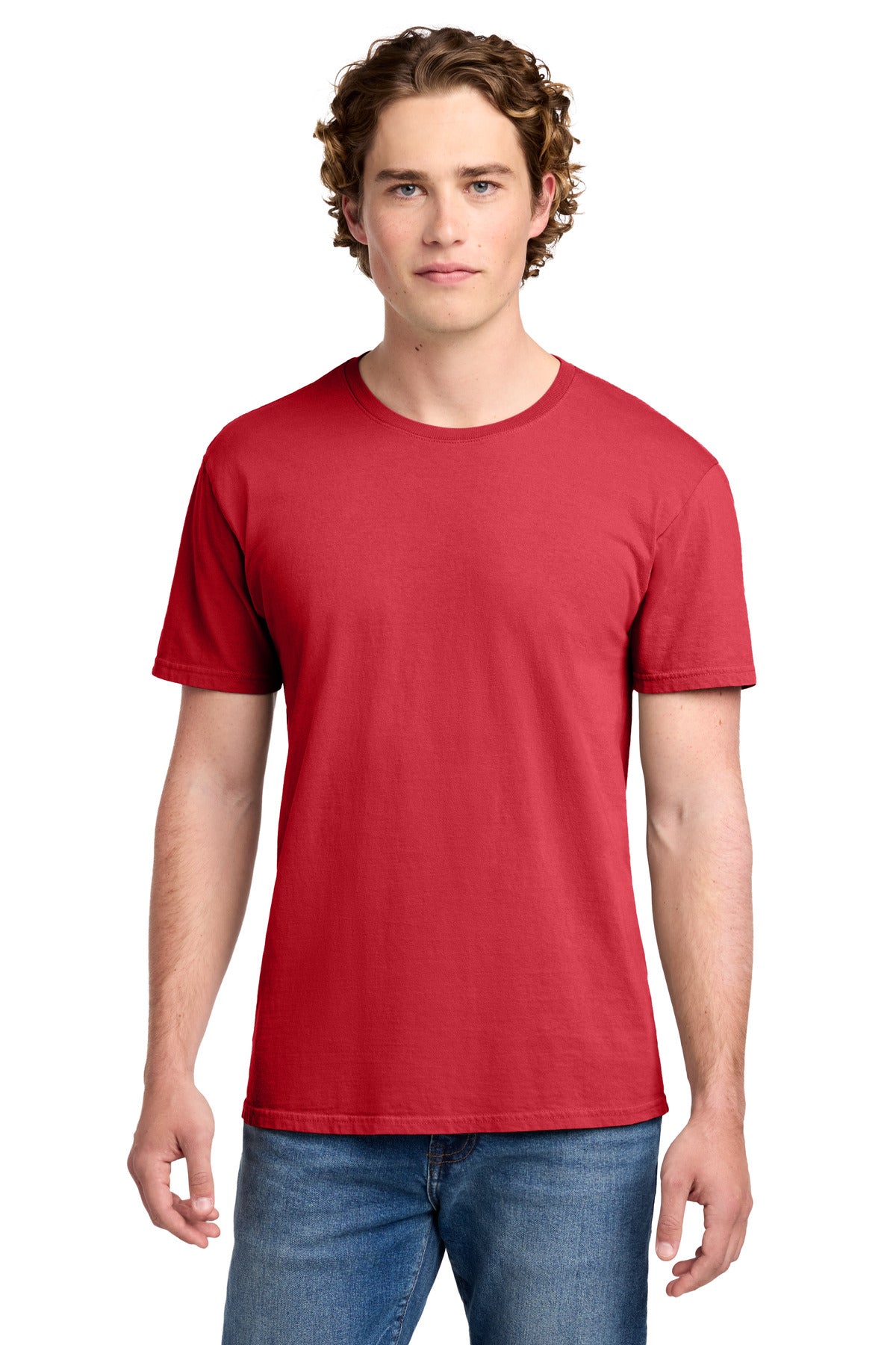 Custom Embroidery or DTF Print - Port & Co ® Beach Wash ® Garment-Dyed Tee. PC099