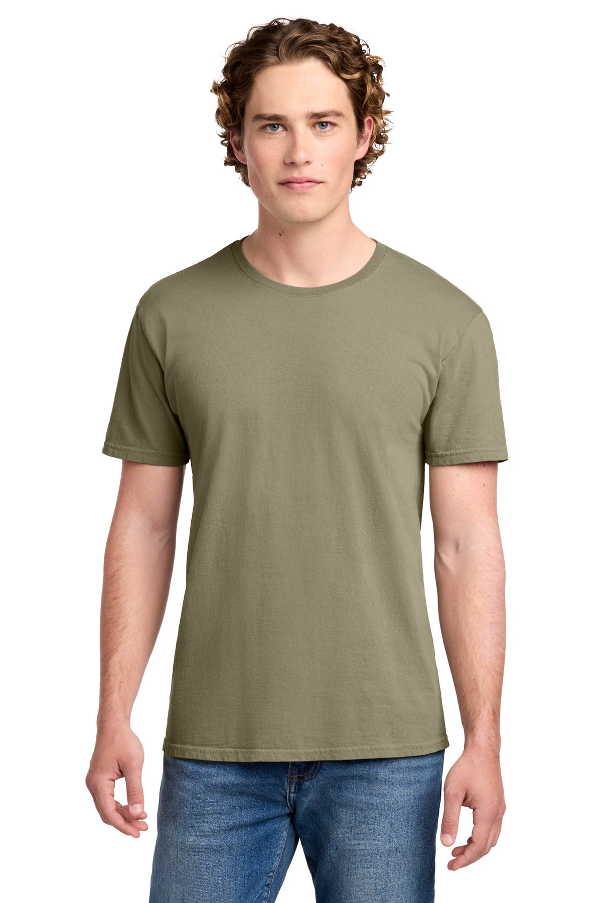 Custom Embroidery or DTF Print - Port & Co ® Beach Wash ® Garment-Dyed Tee. PC099