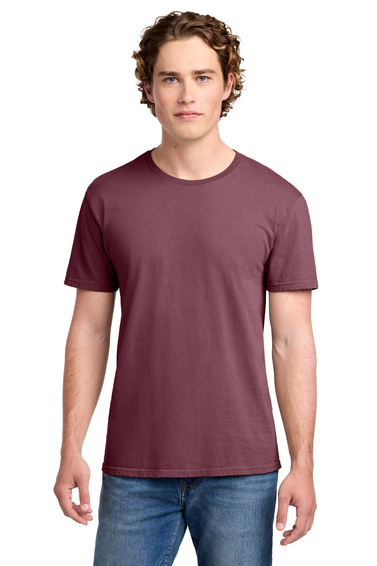 Custom Embroidery or DTF Print - Port & Co ® Beach Wash ® Garment-Dyed Tee. PC099