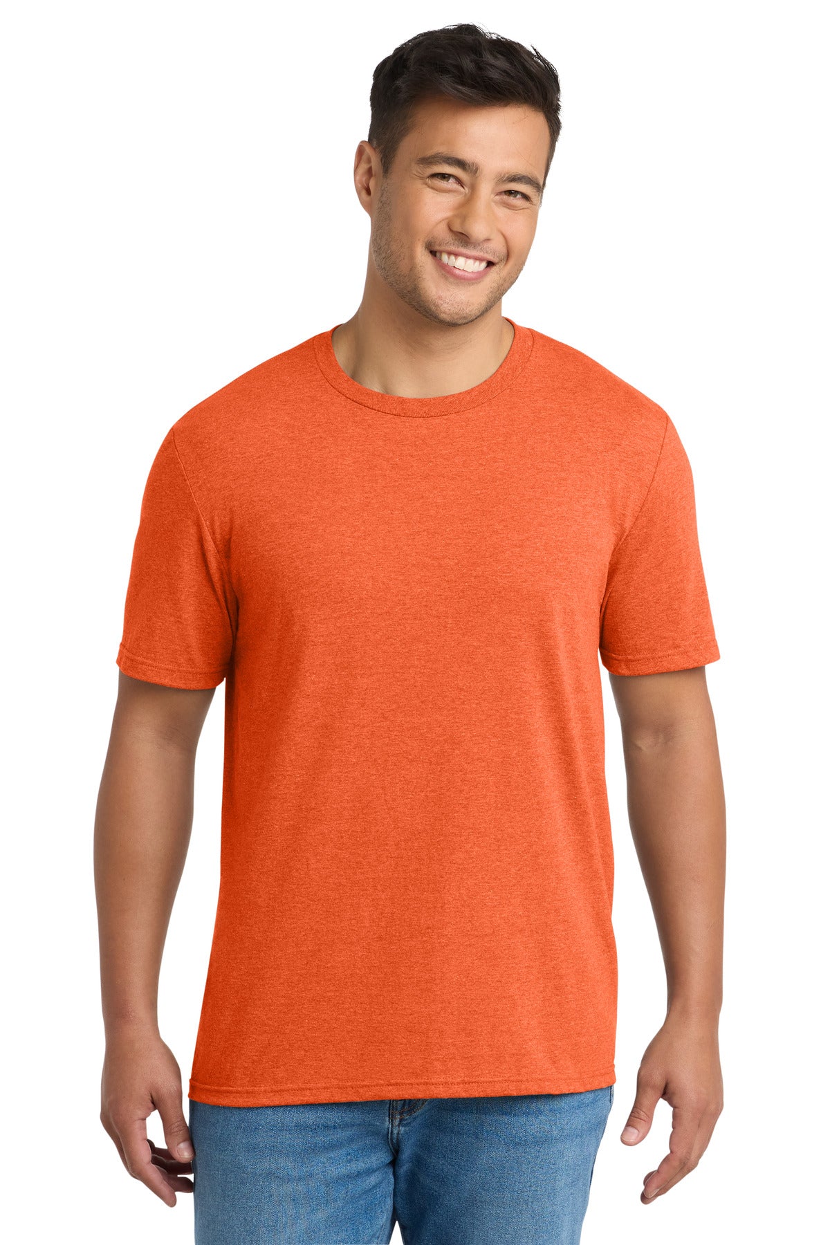 Custom Embroidery or DTF Print - Port & Co ® Tri-Blend Tee. PC330