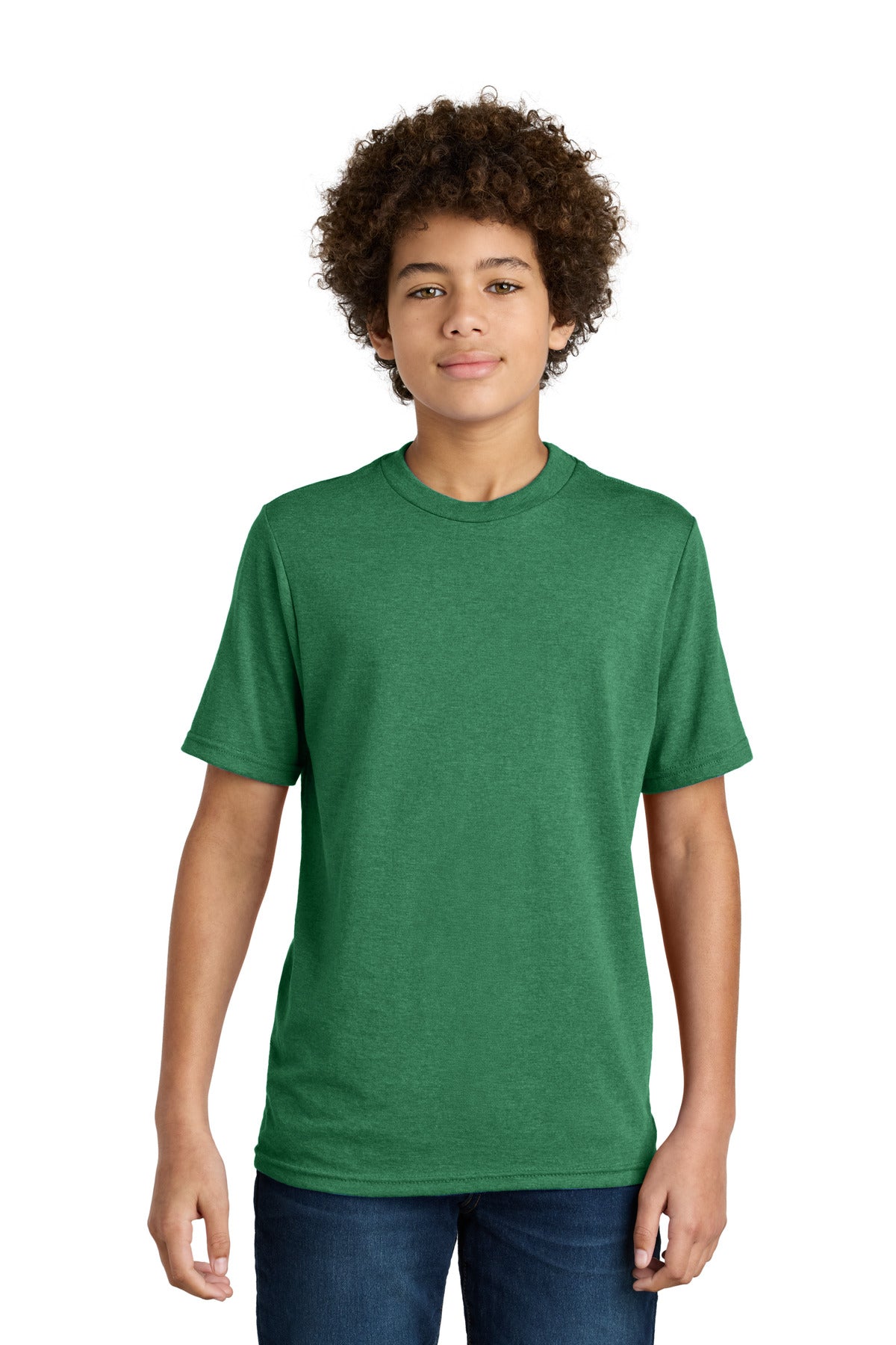 Custom Embroidery or DTF Print - Port & Co ® Youth CVC Tee PC340Y