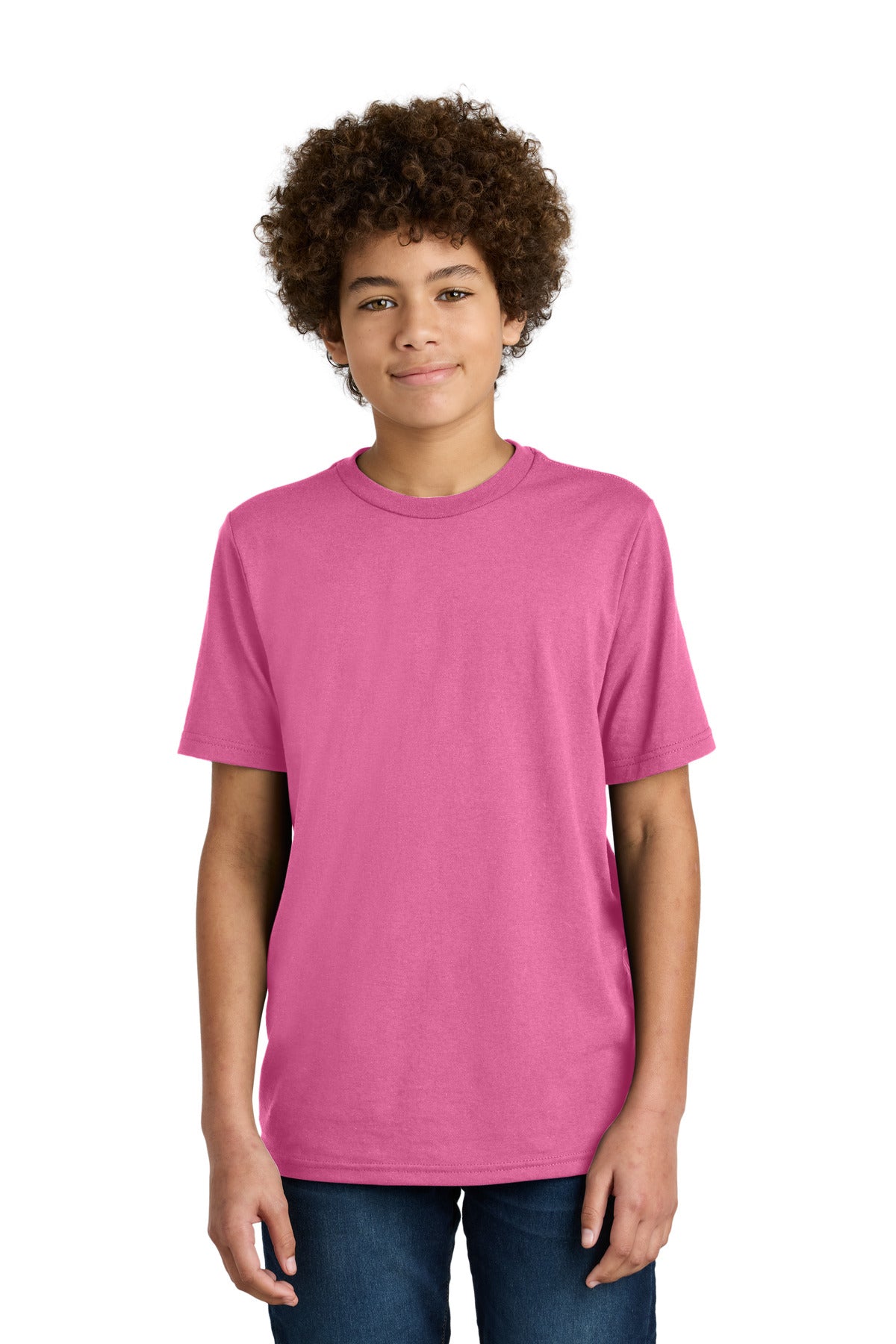 Custom Embroidery or DTF Print - Port & Co ™ Youth CVC Tee PC340Y