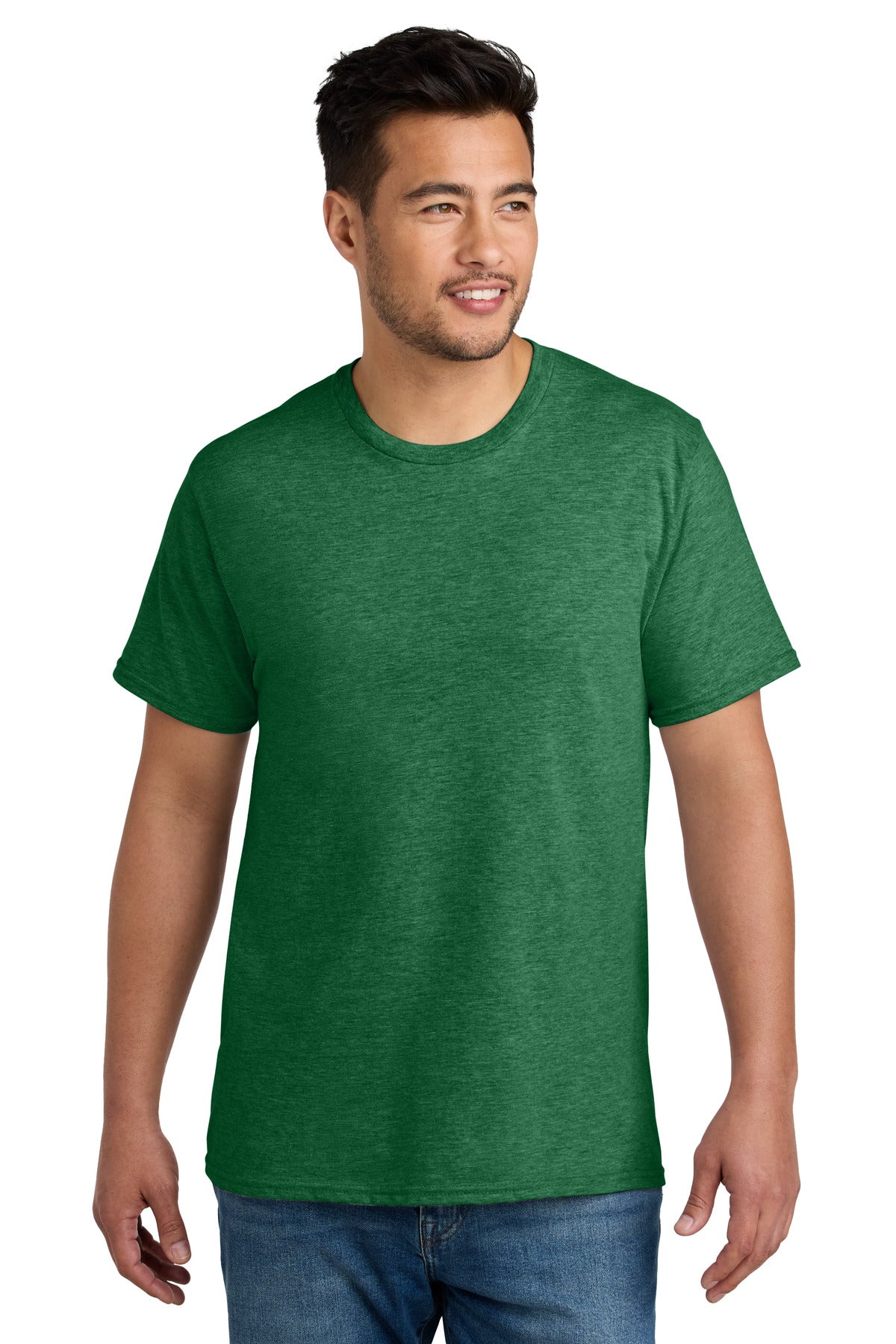 Custom Embroidery or DTF Print - Port & Co ® CVC Tee PC340