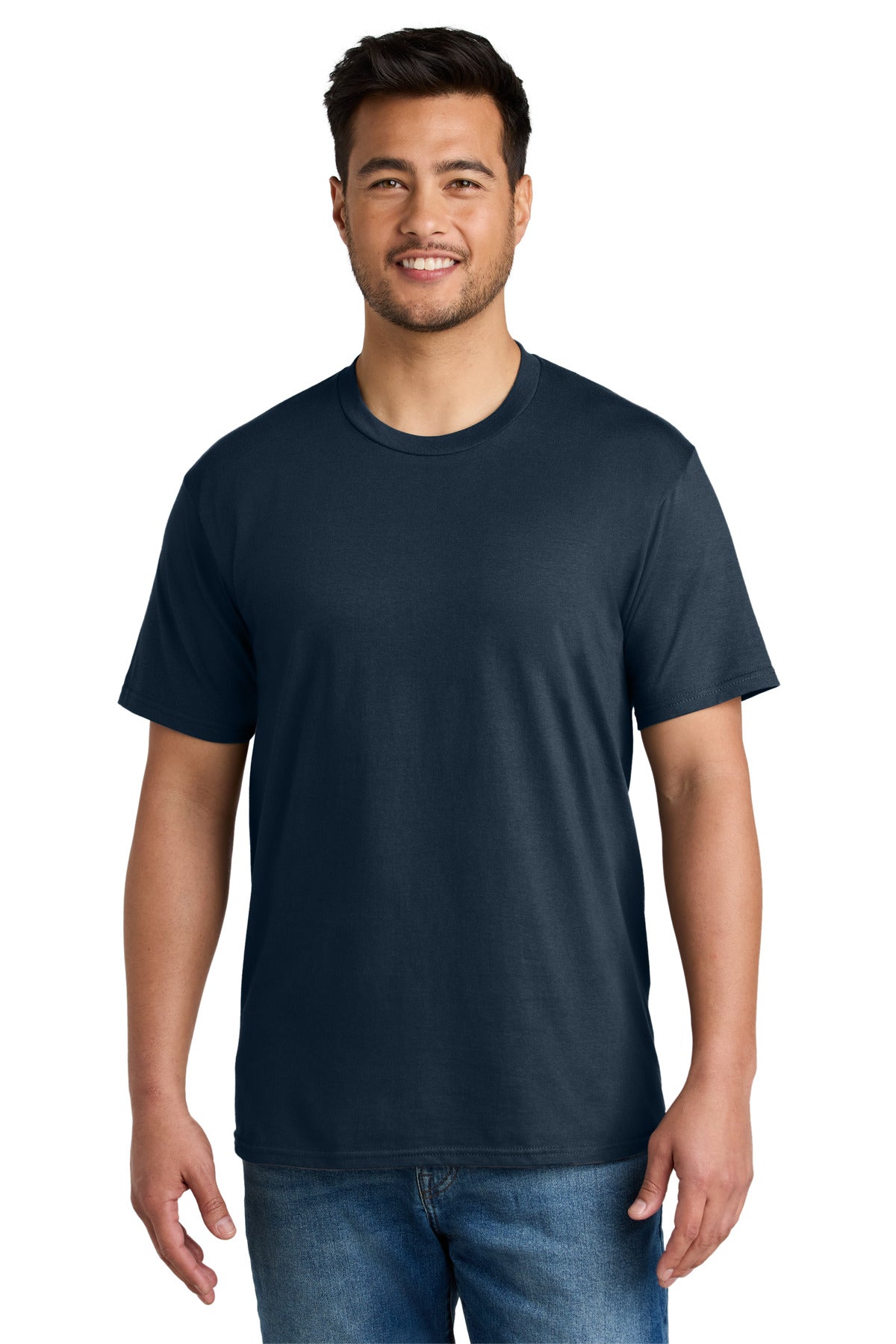 Custom Embroidery or DTF Print - Port & Co ® CVC Tee PC340
