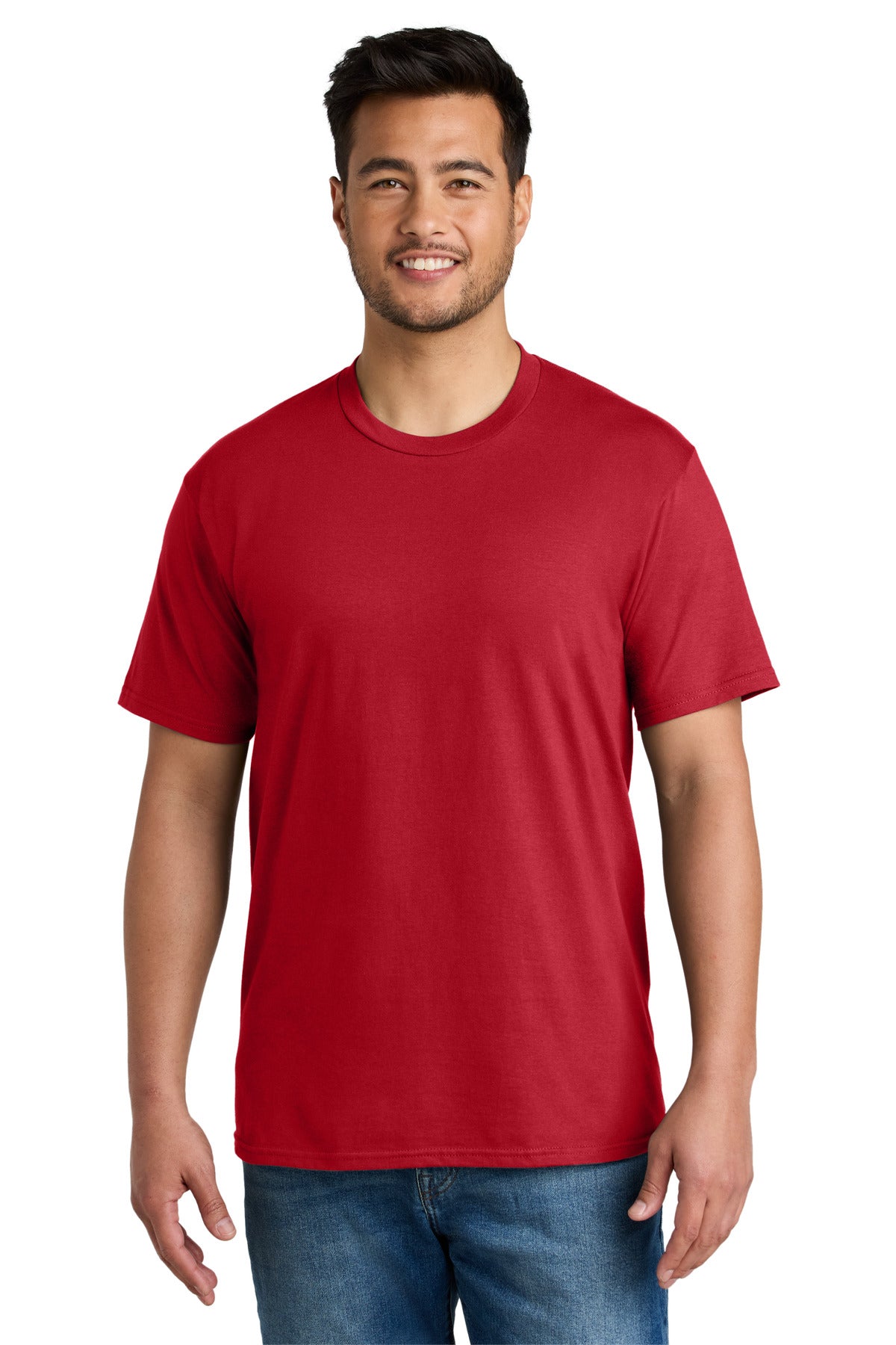 Custom Embroidery or DTF Print - Port & Co ® CVC Tee PC340