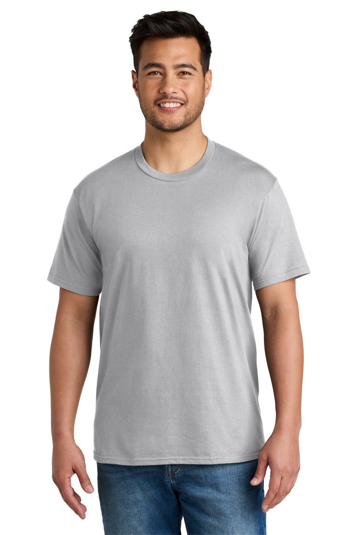 Custom Embroidery or DTF Print - Port & Co ® CVC Tee PC340