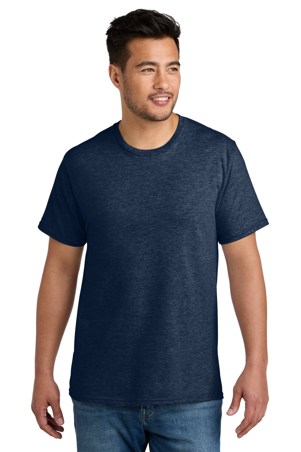 Custom Embroidery or DTF Print - Port & Co ® CVC Tee PC340