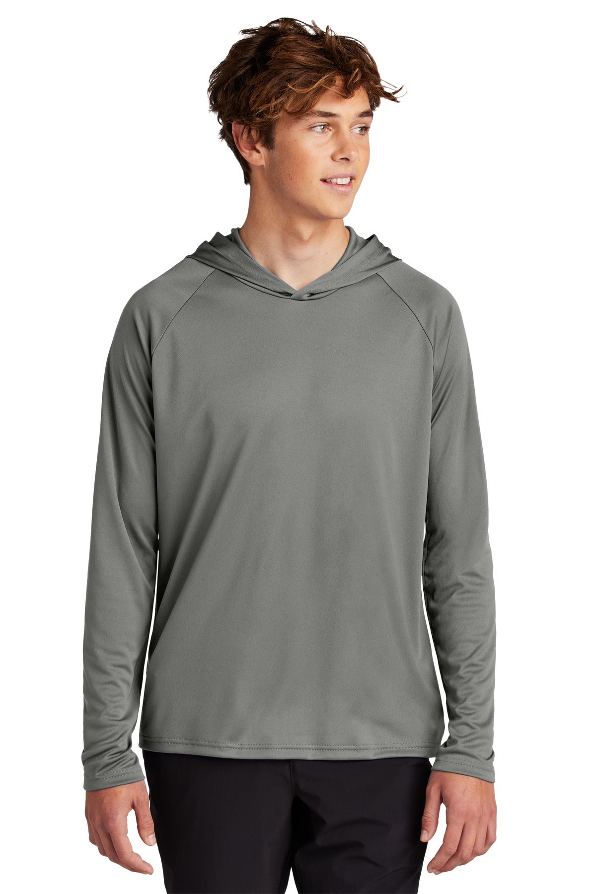 Custom Embroidery or DTF Print - Port & Co ® Performance Pullover Hooded Tee PC380H