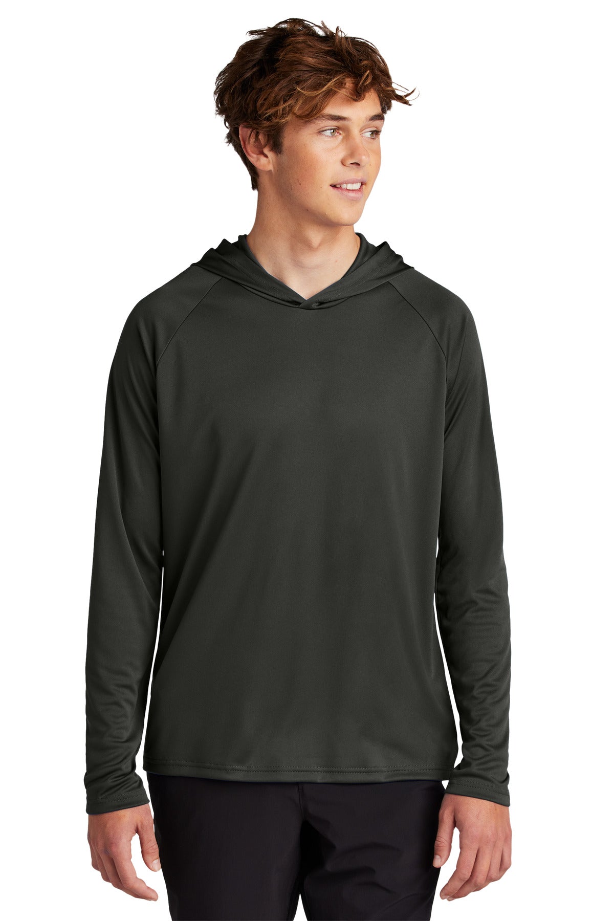 Custom Embroidery or DTF Print - Port & Co ® Performance Pullover Hooded Tee PC380H