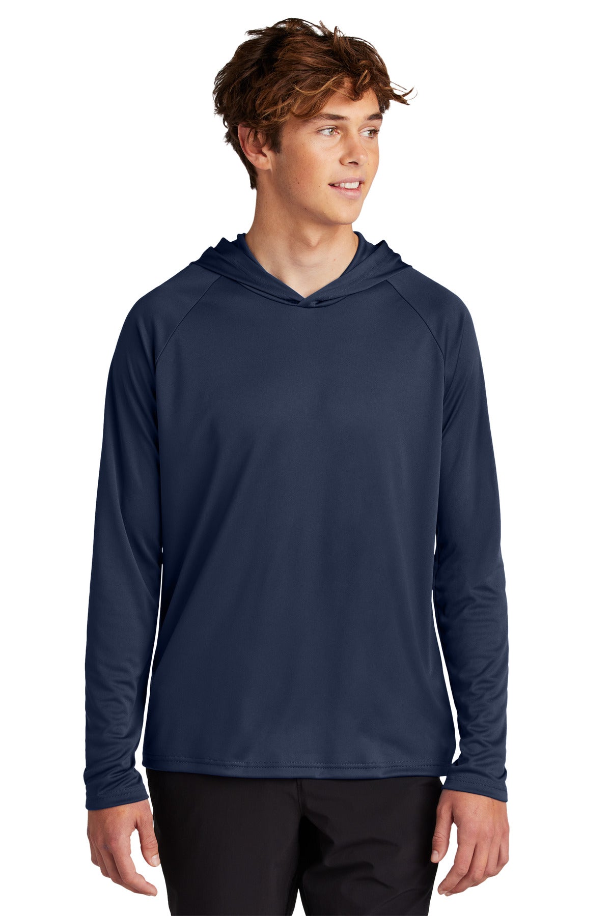 Custom Embroidery or DTF Print - Port & Co ® Performance Pullover Hooded Tee PC380H