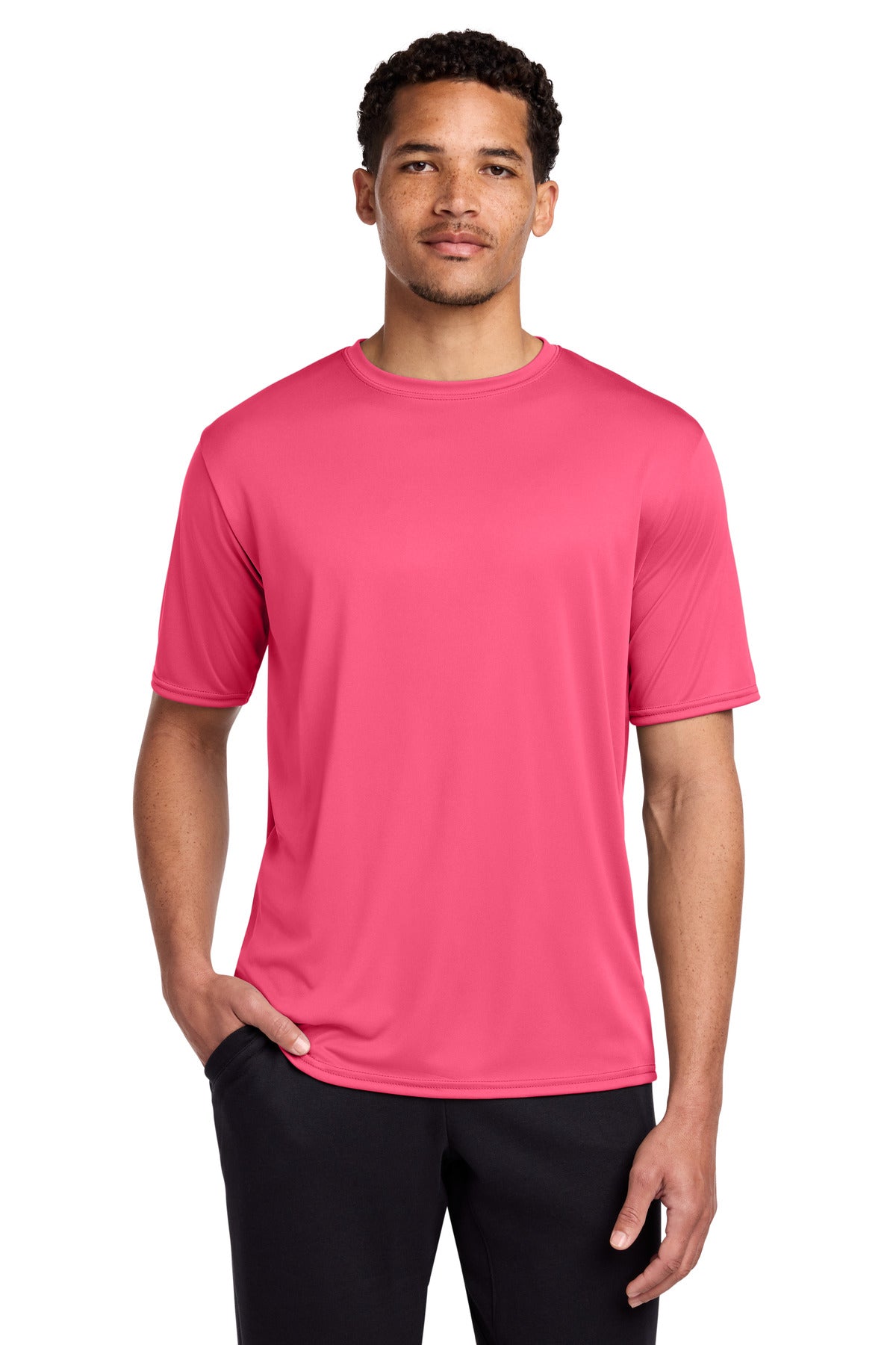 Custom Embroidery or DTF Print - Port & Co ® Performance Tee. PC380