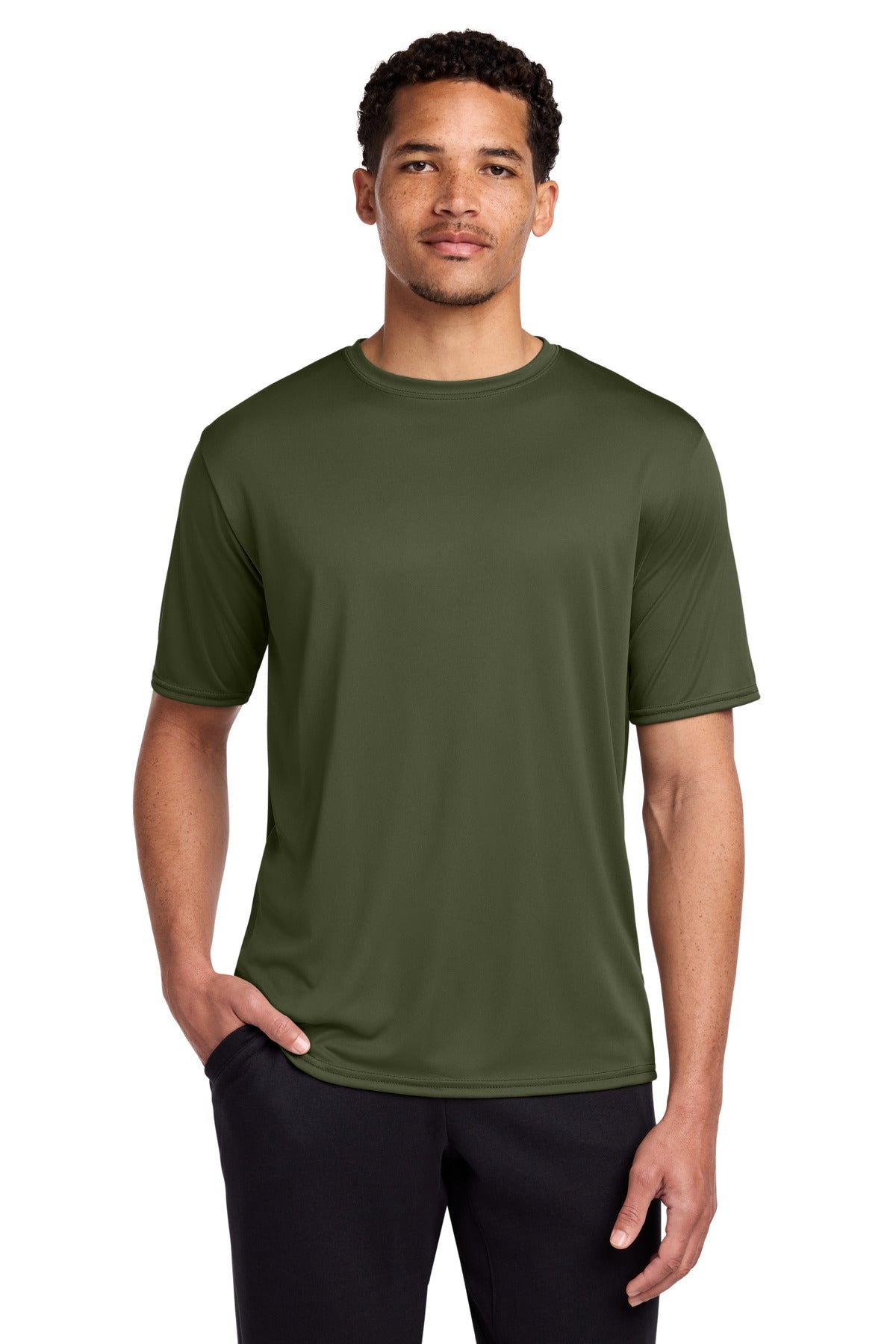 Custom Embroidery or DTF Print - Port & Co ® Performance Tee. PC380