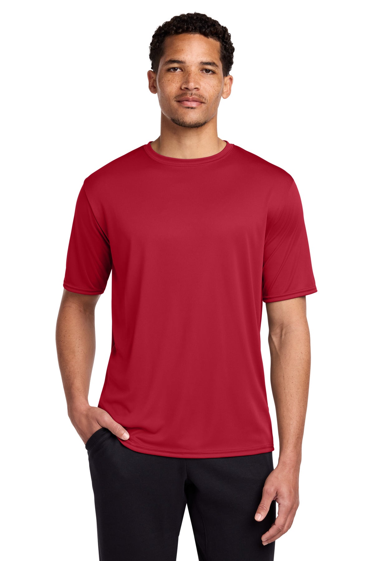 Custom Embroidery or DTF Print - Port & Co ® Performance Tee. PC380