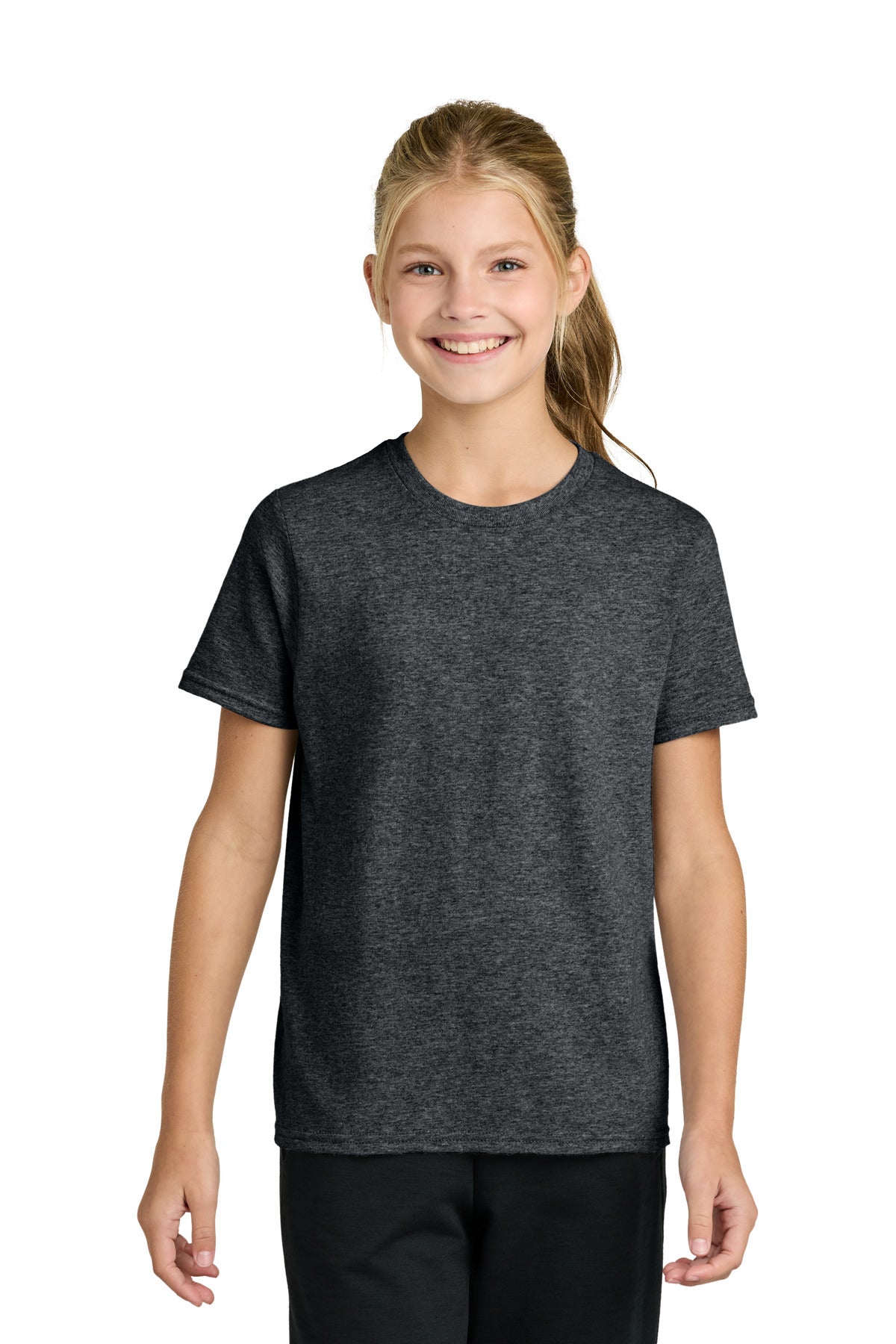 Custom Embroidery or DTF Print - Port & Co ® Youth Easy Cotton Tee PC43Y