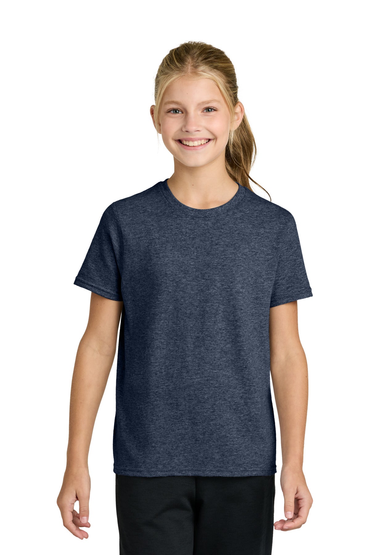Custom Embroidery or DTF Print - Port & Co ® Youth Easy Cotton Tee PC43Y