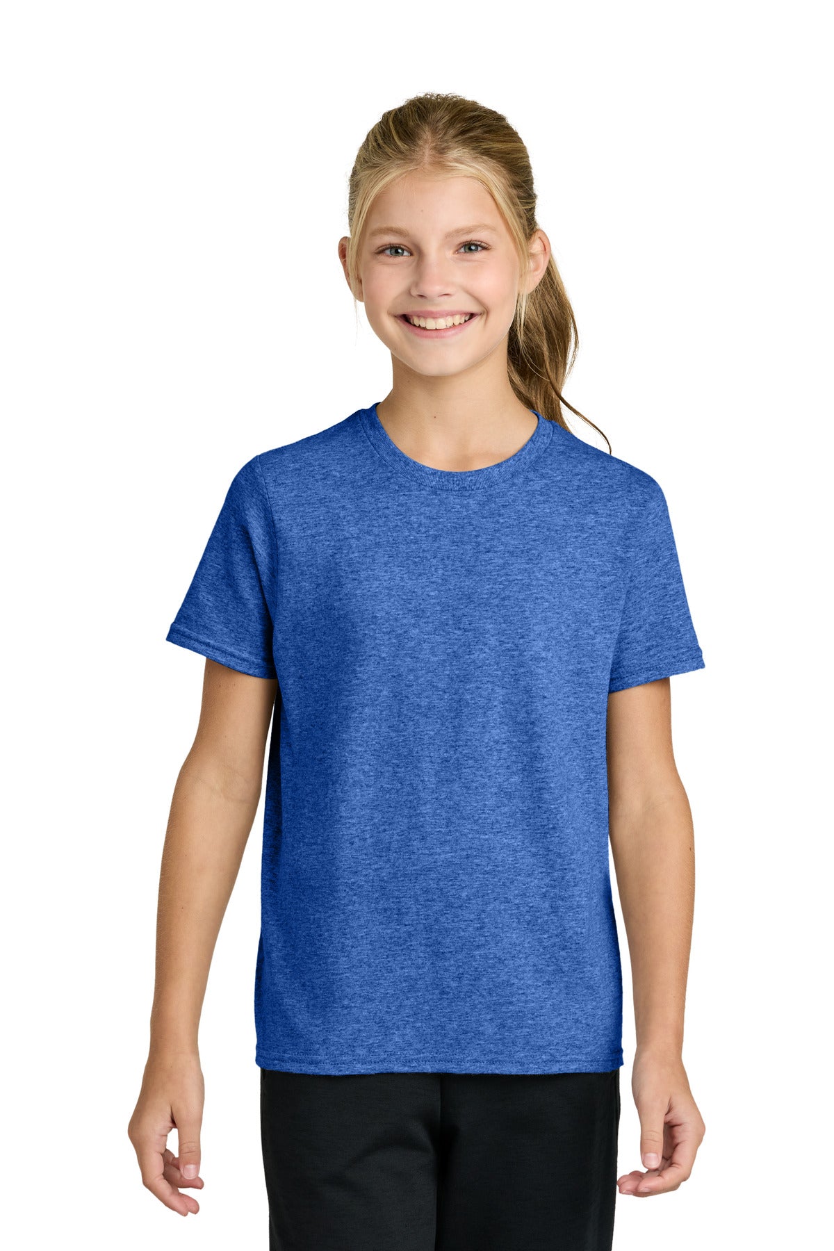 Custom Embroidery or DTF Print - Port & Co ® Youth Easy Cotton Tee PC43Y