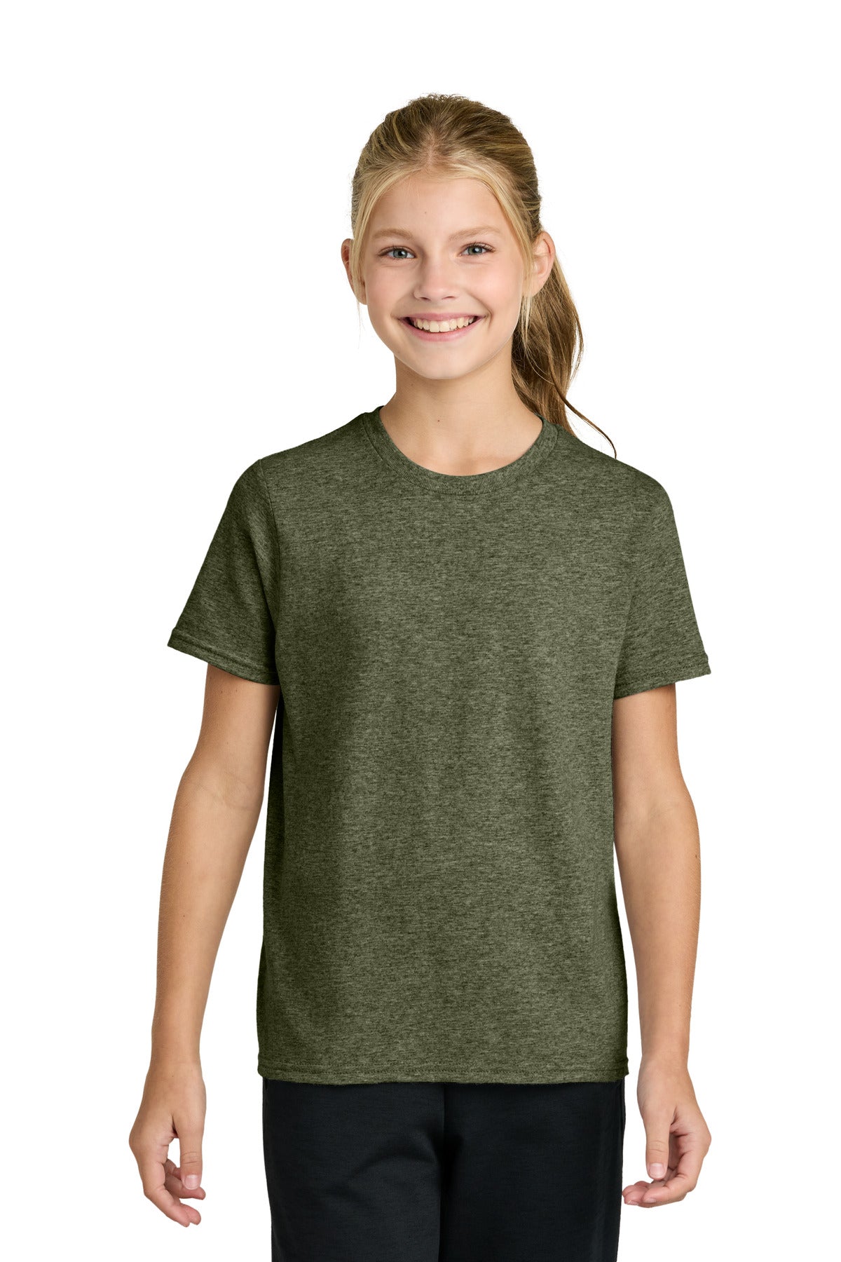 Custom Embroidery or DTF Print - Port & Co ® Youth Easy Cotton Tee PC43Y