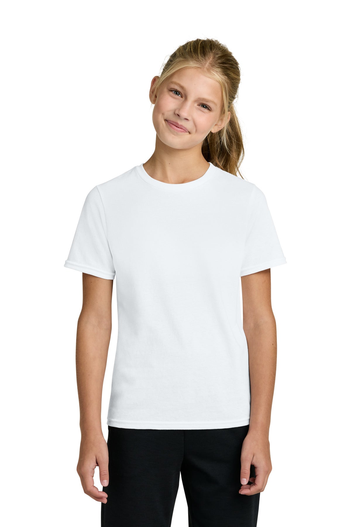 Custom Embroidery or DTF Print - Port & Co ® Youth Easy Cotton Tee PC43Y