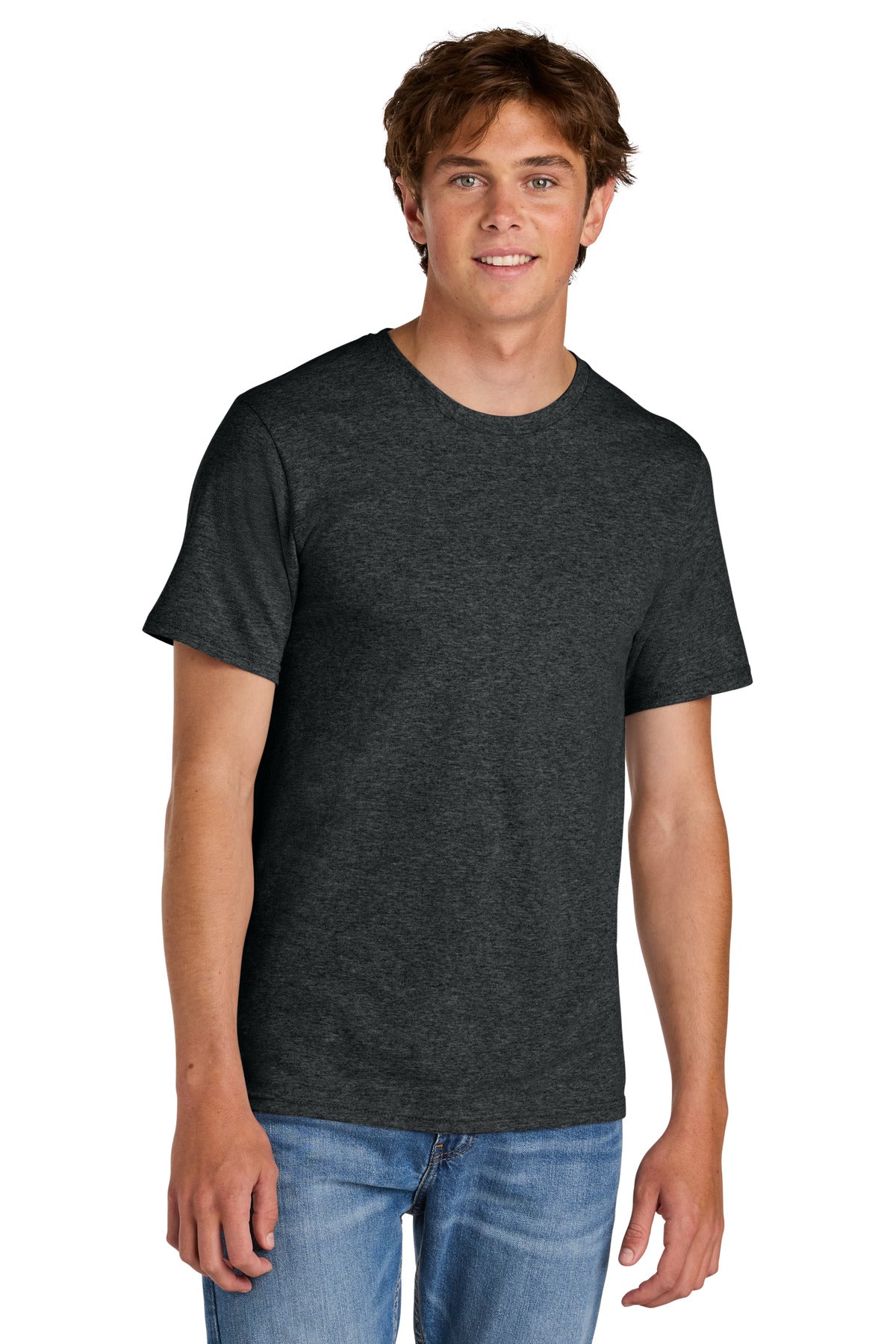 Custom Embroidery or DTF Print - Port & Co ® Easy Cotton Tee PC43