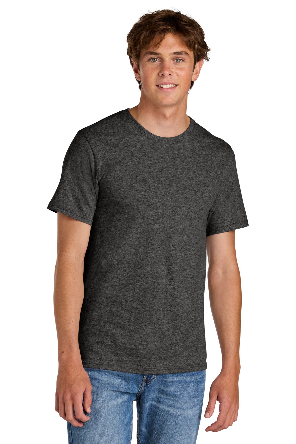 Custom Embroidery or DTF Print - Port & Co ® Easy Cotton Tee PC43