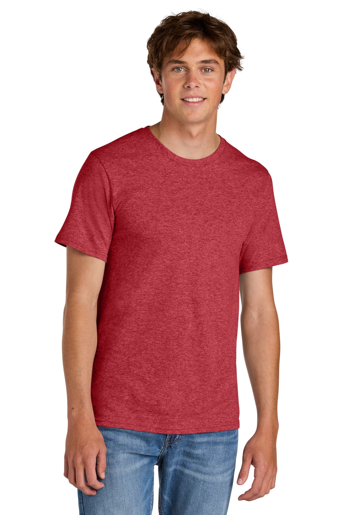 Custom Embroidery or DTF Print - Port & Co ® Easy Cotton Tee PC43
