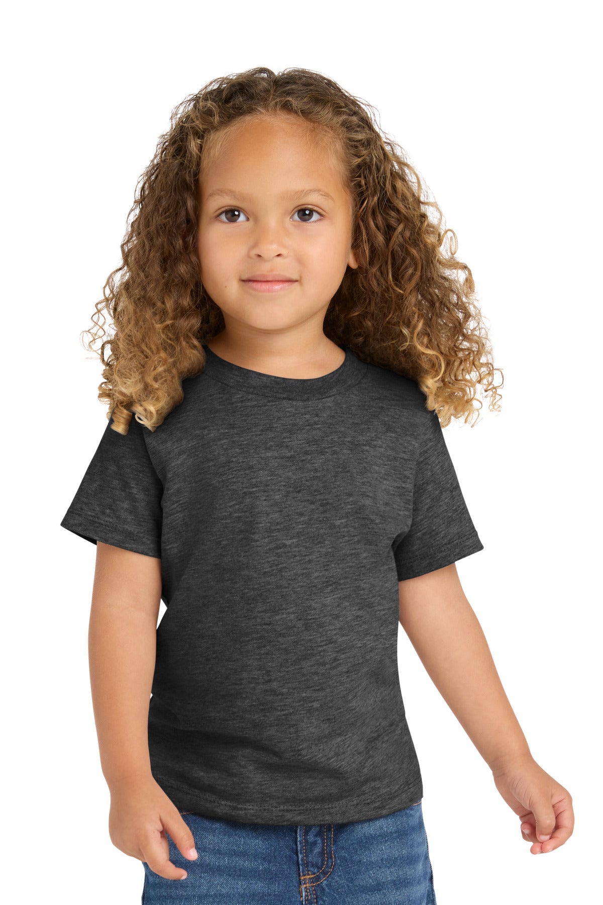 Custom Embroidery or DTF Print - Port & Co ® Toddler Fan Favorite Tee. PC450TD