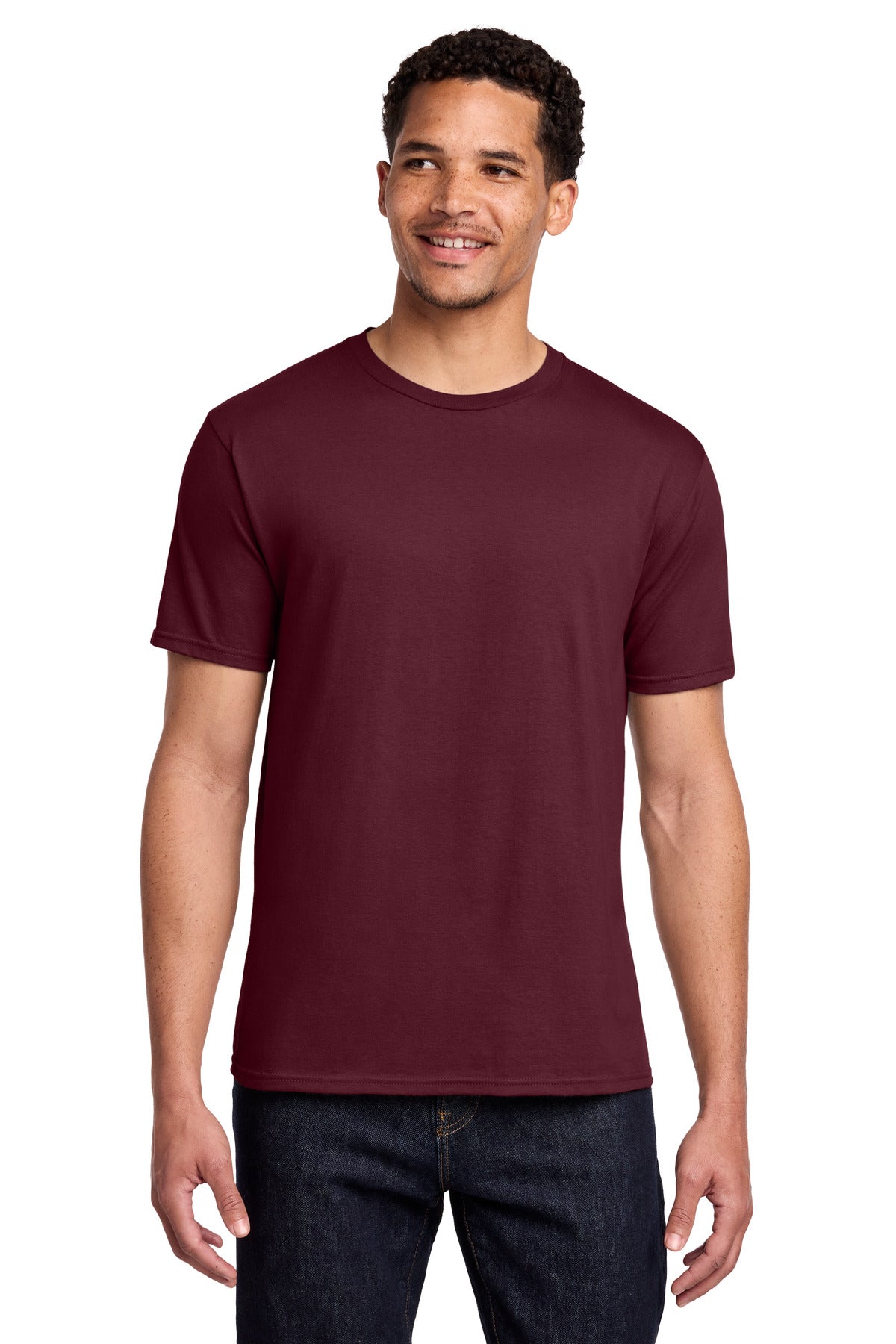 Custom Embroidery or DTF Print - Port & Co ® Fan Favorite Tee. PC450