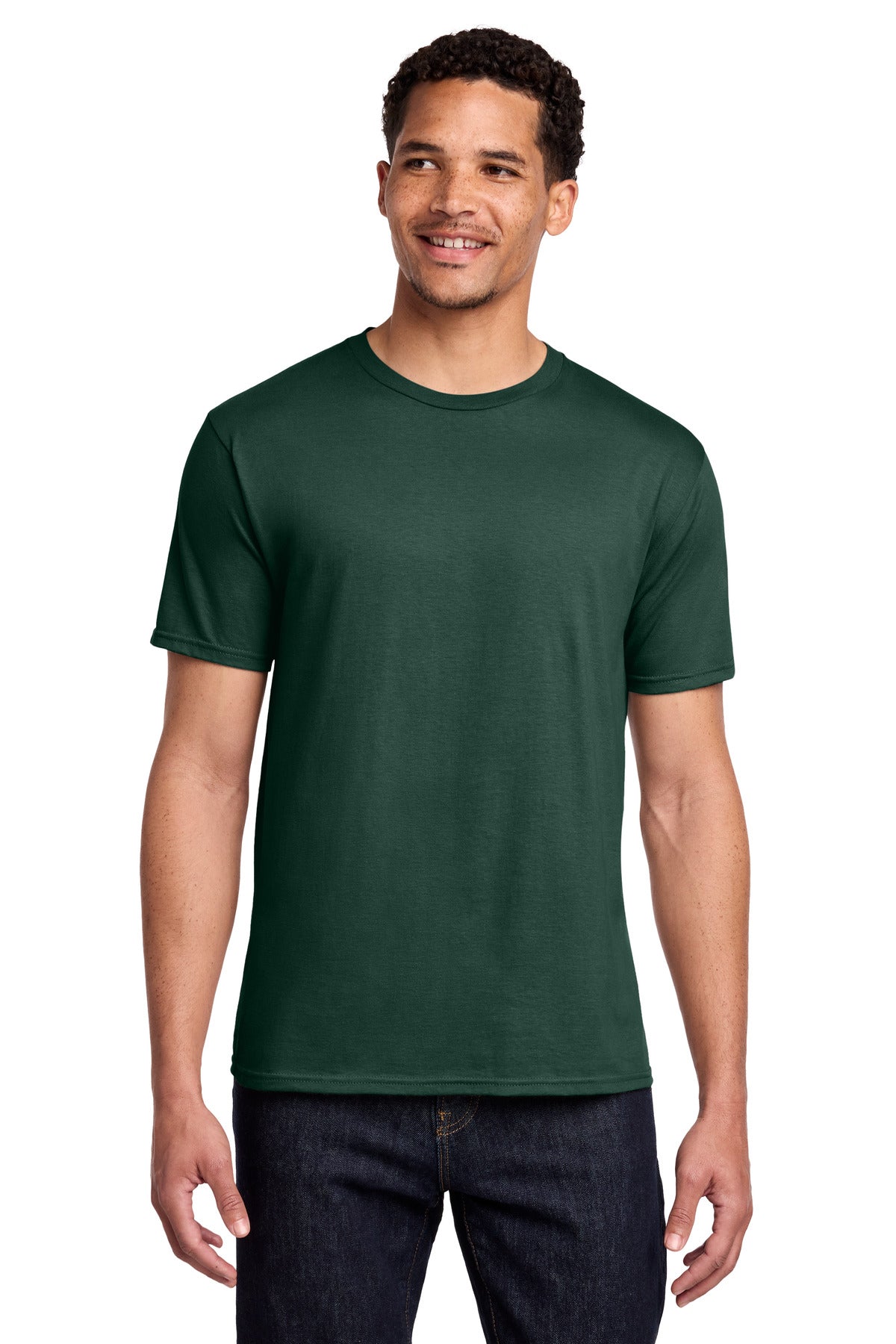 Custom Embroidery or DTF Print - Port & Co ® Fan Favorite Tee. PC450