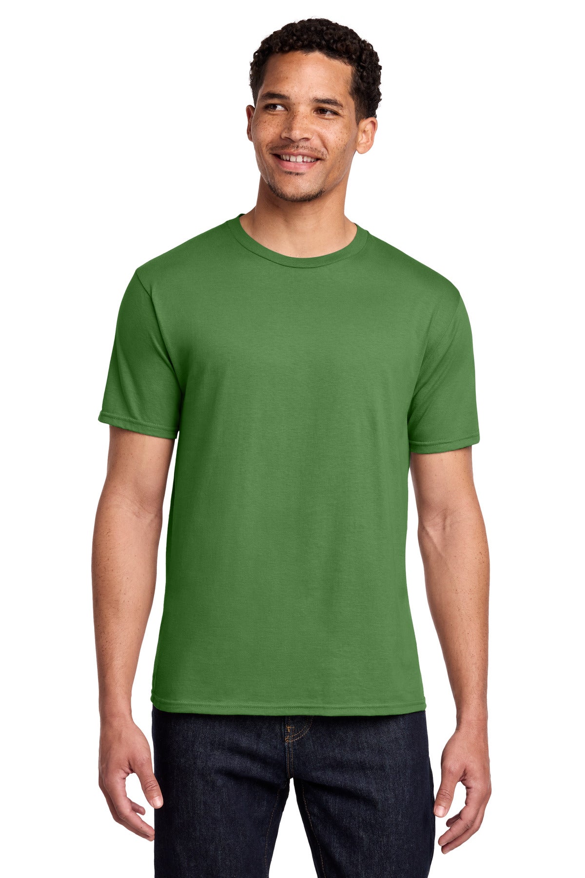 Custom Embroidery or DTF Print - Port & Co ® Fan Favorite Tee. PC450