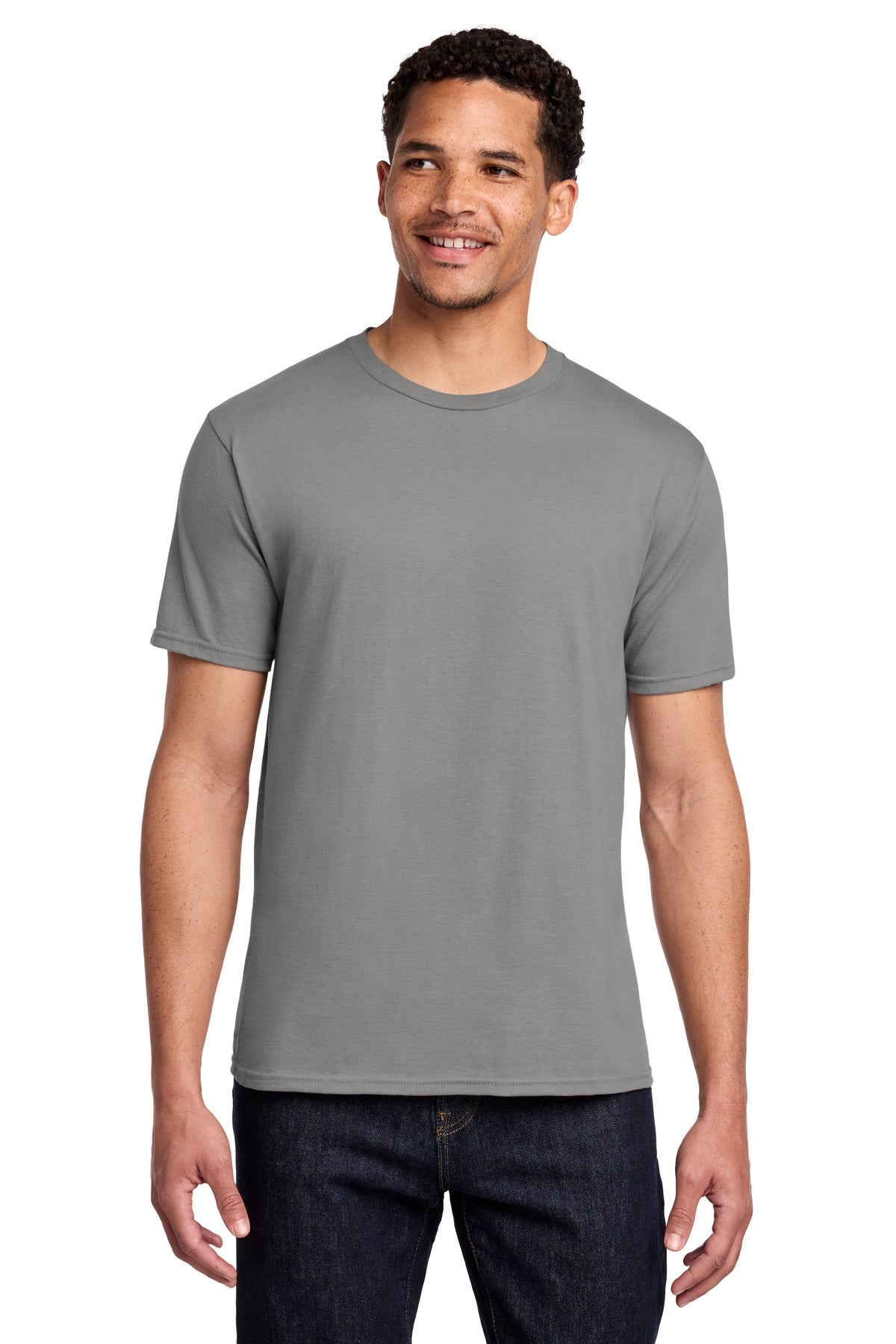 Custom Embroidery or DTF Print - Port & Co ® Fan Favorite Tee. PC450