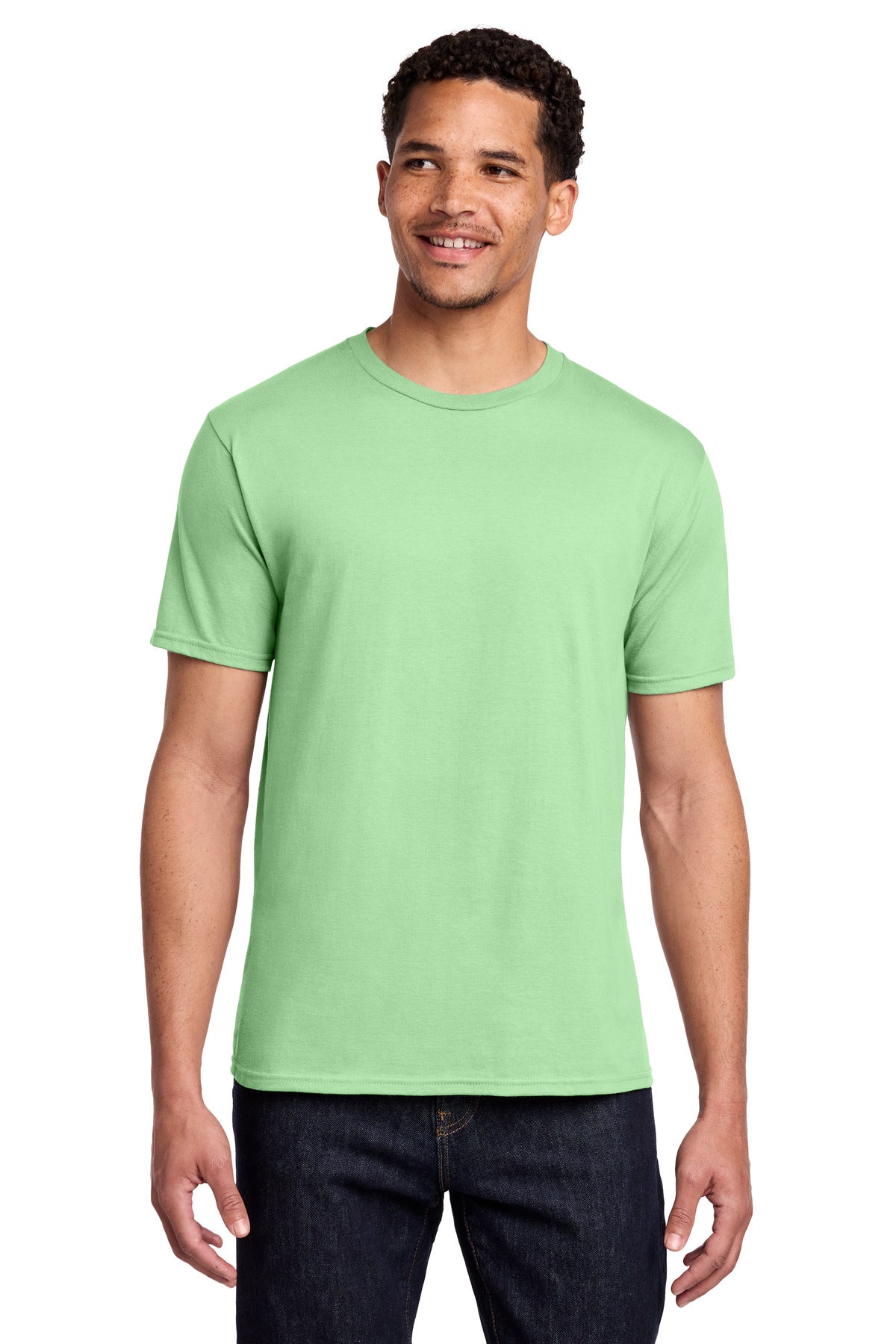 Custom Embroidery or DTF Print - Port & Co ™ Fan Favorite Tee. PC450