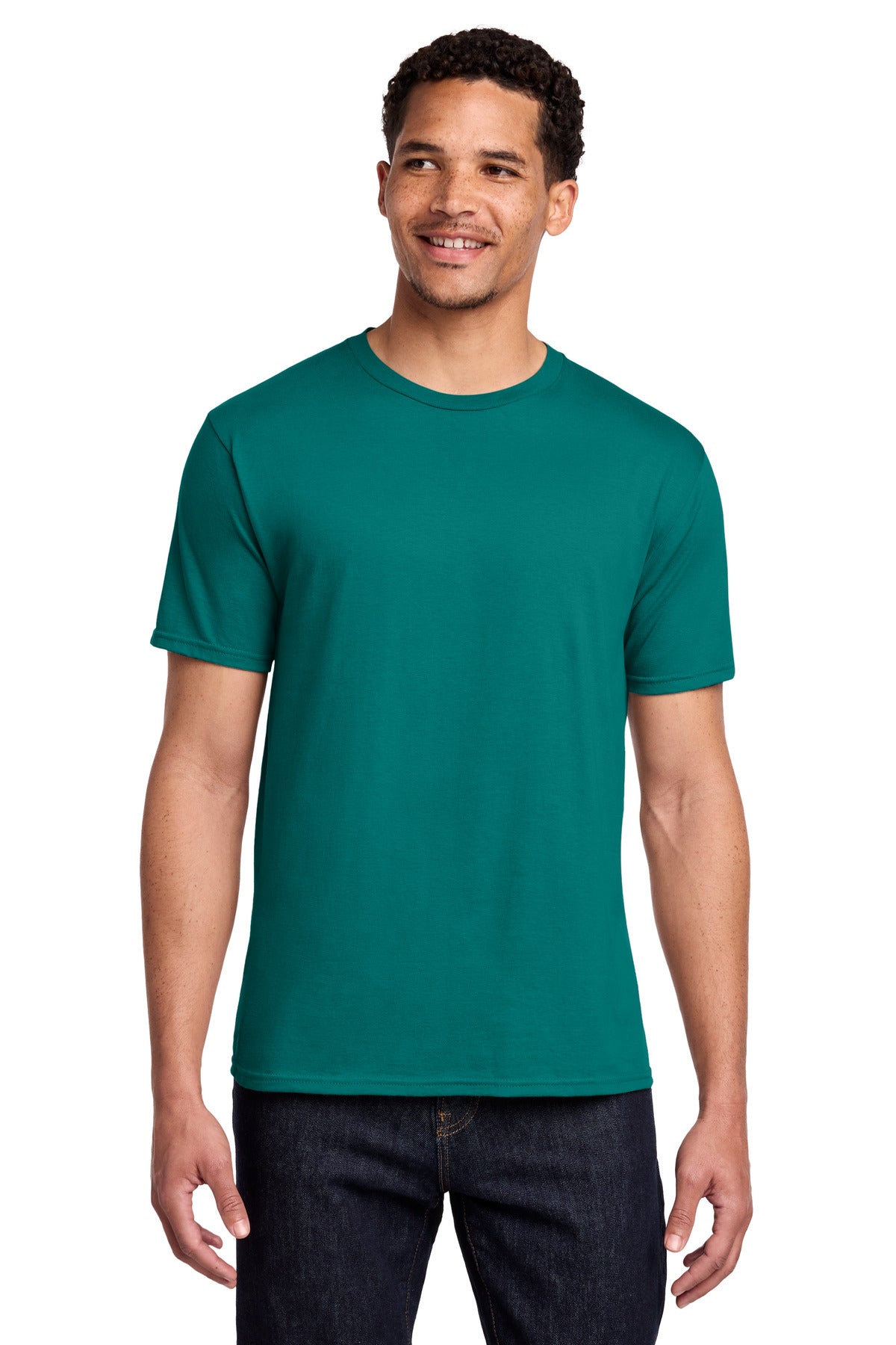 Custom Embroidery or DTF Print - Port & Co ® Fan Favorite Tee. PC450