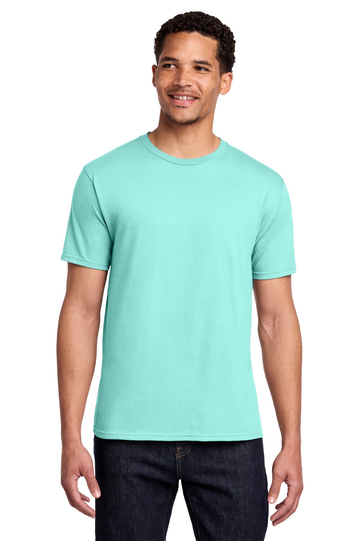 Custom Embroidery or DTF Print - Port & Co ® Fan Favorite Tee. PC450