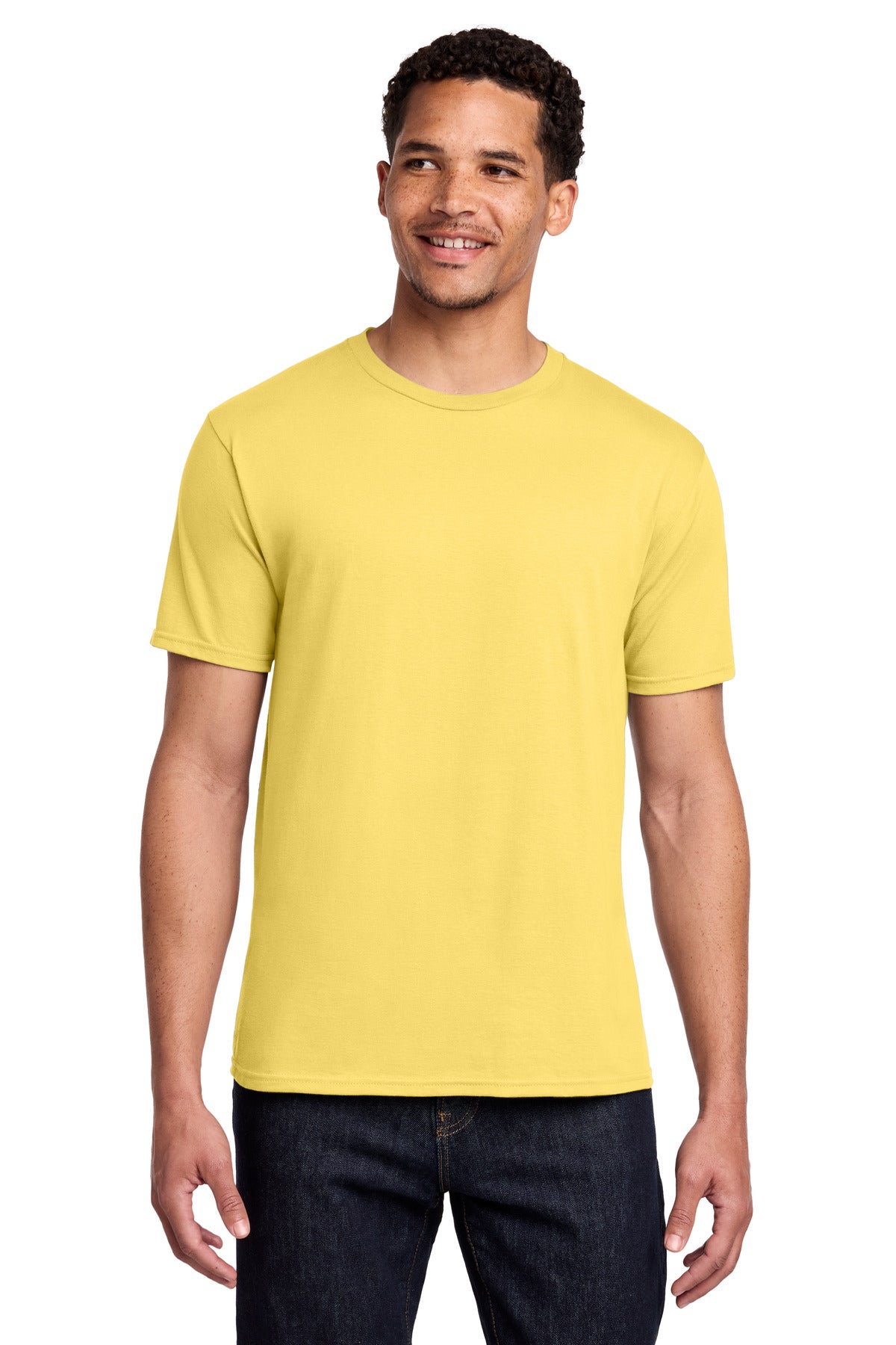 Custom Embroidery or DTF Print - Port & Co ® Fan Favorite Tee. PC450