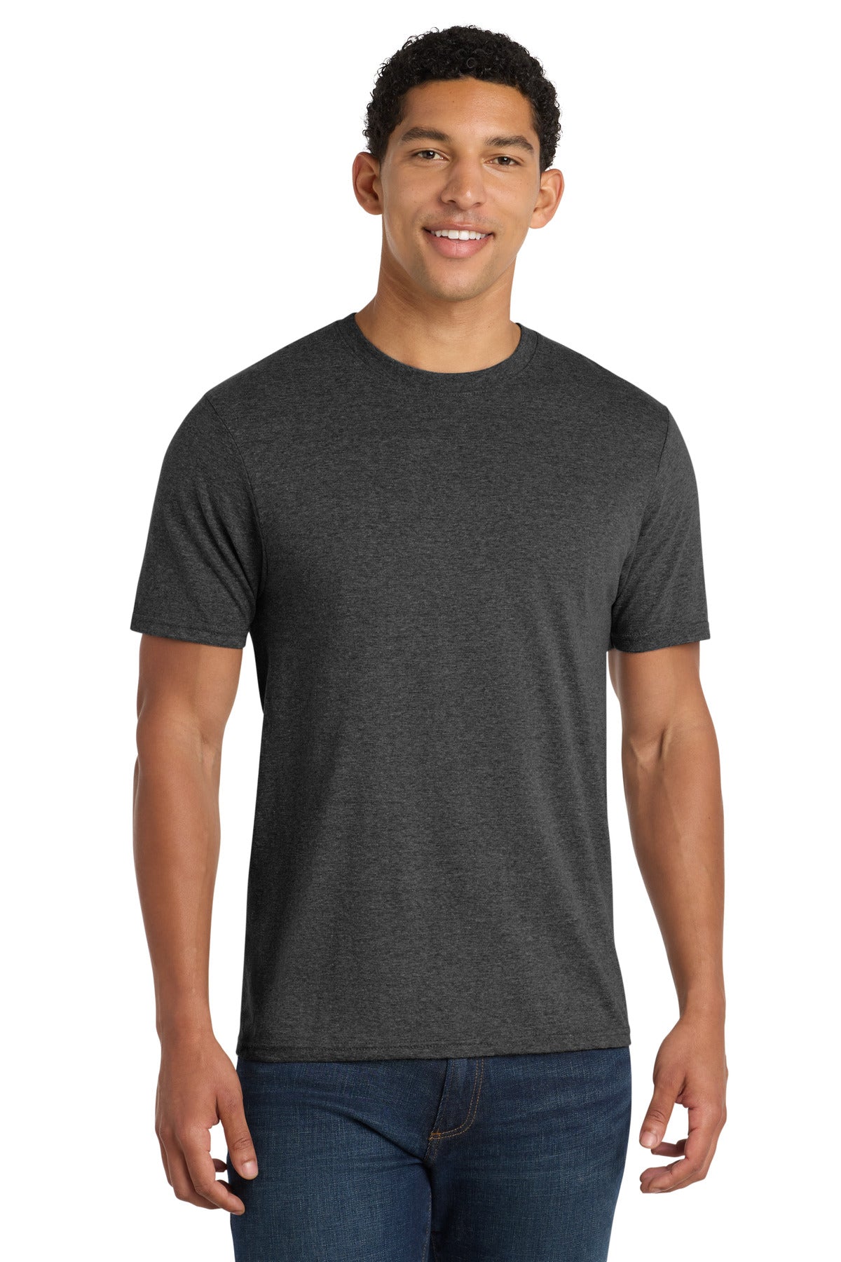 Custom Embroidery or DTF Print - Port & Co ® Fan Favorite ™ Blend Tee. PC455